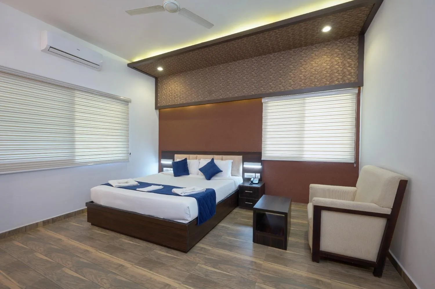 Bed in Tiger Trails Thekkady