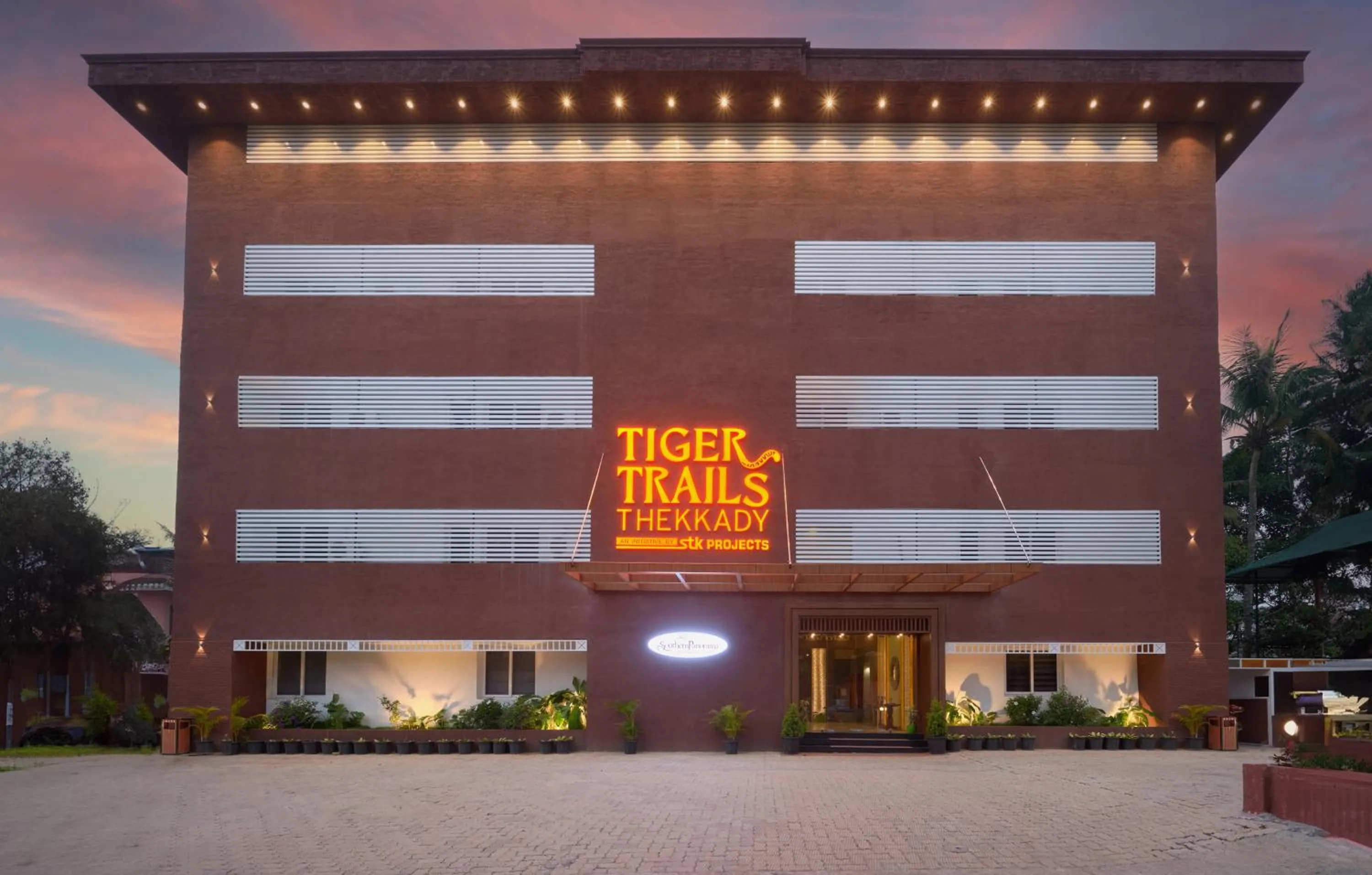 Property building in Tiger Trails Thekkady