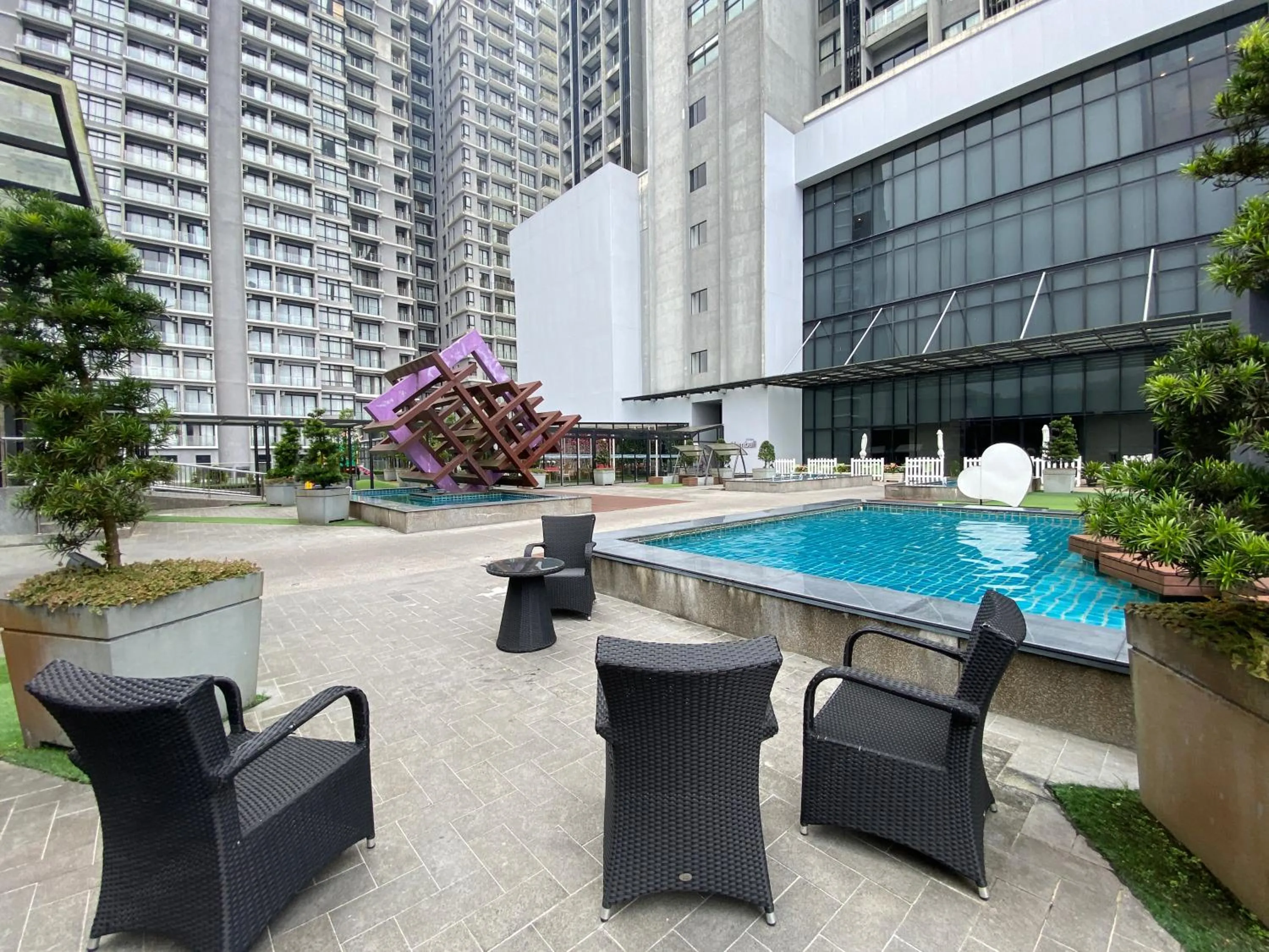 Balcony/Terrace in Genting Grandeur Suite - Ion D'elemen