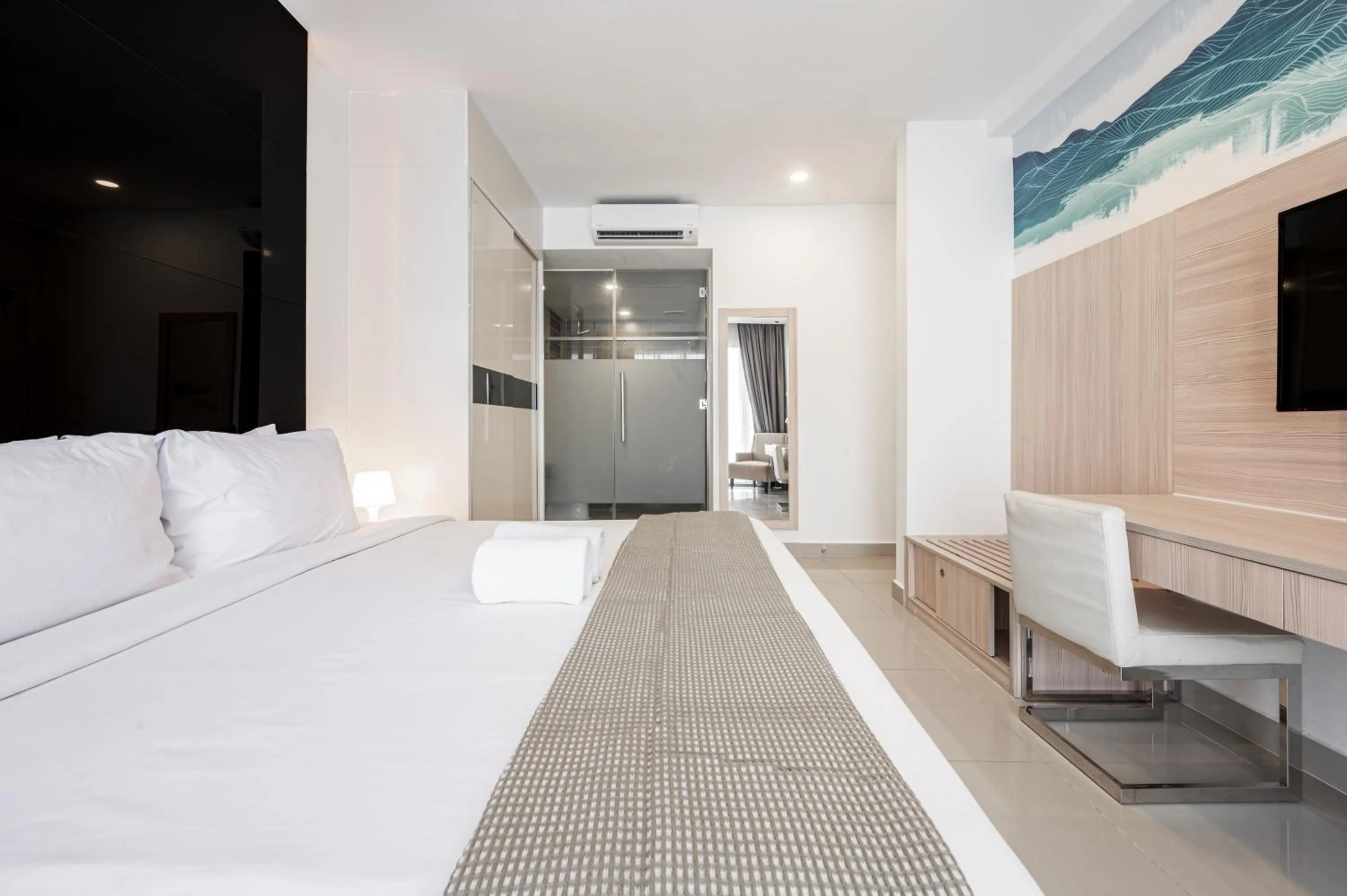 Bed in Genting Grandeur Suite - Ion D'elemen