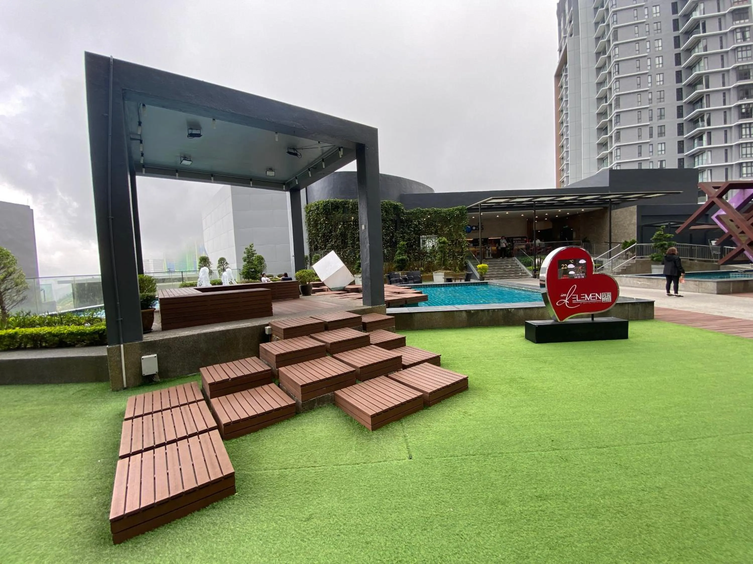 Balcony/Terrace in Genting Grandeur Suite - Ion D'elemen