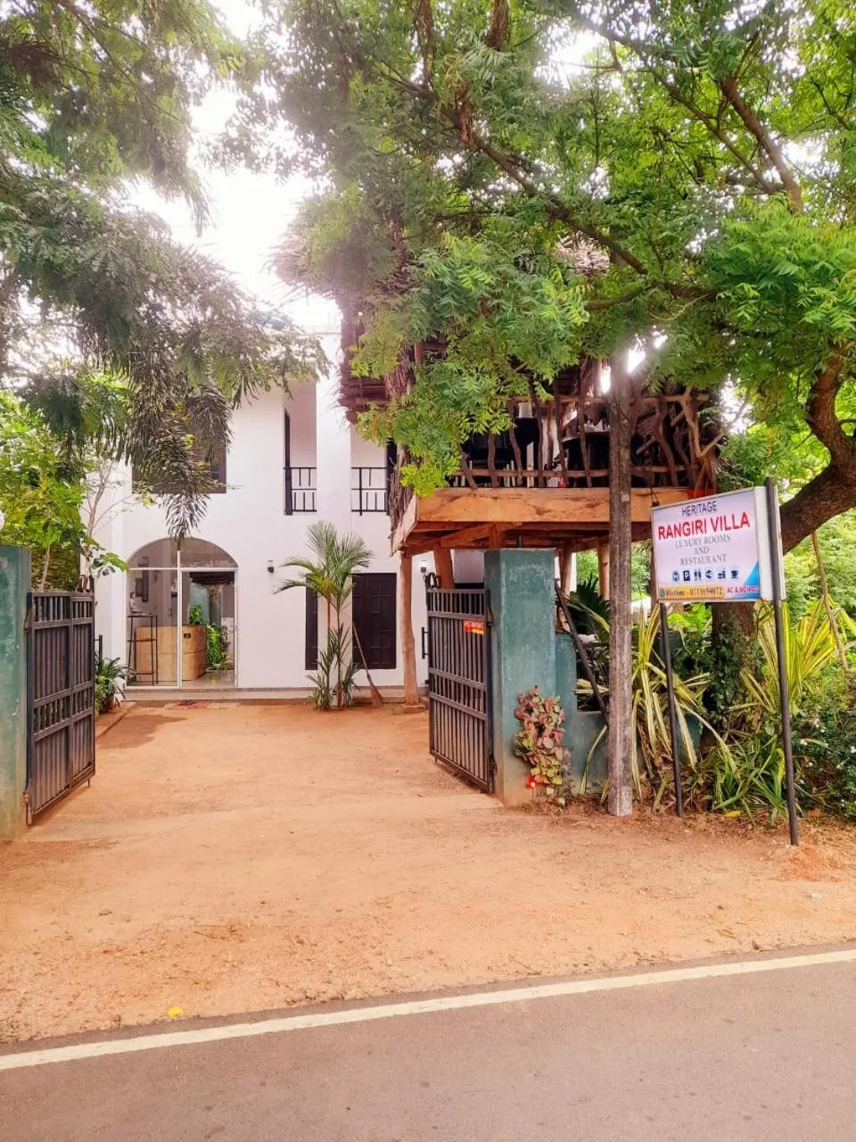 Property building in Heritage Rangiri Villa