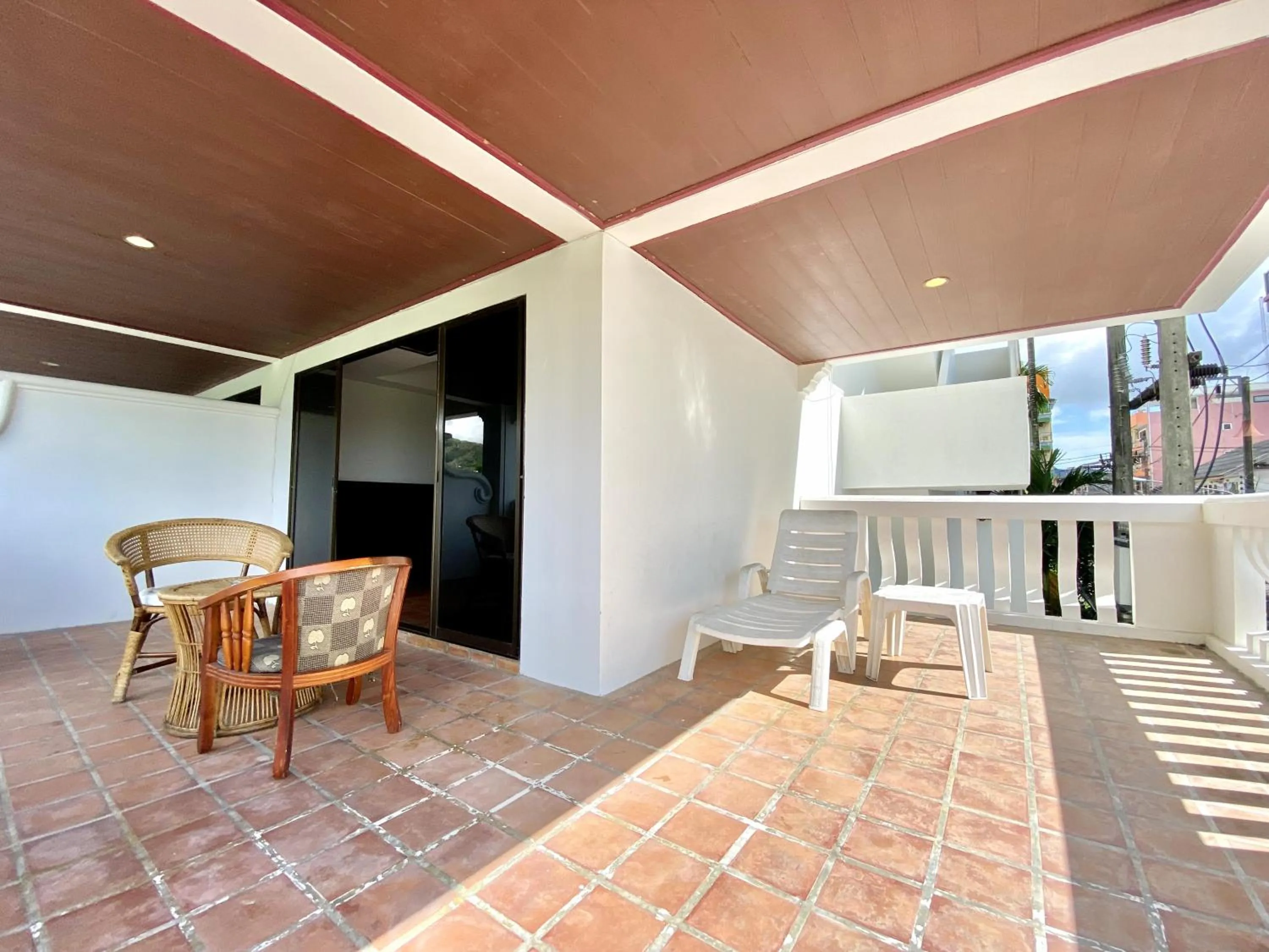 Patio in H.R.K.Resort