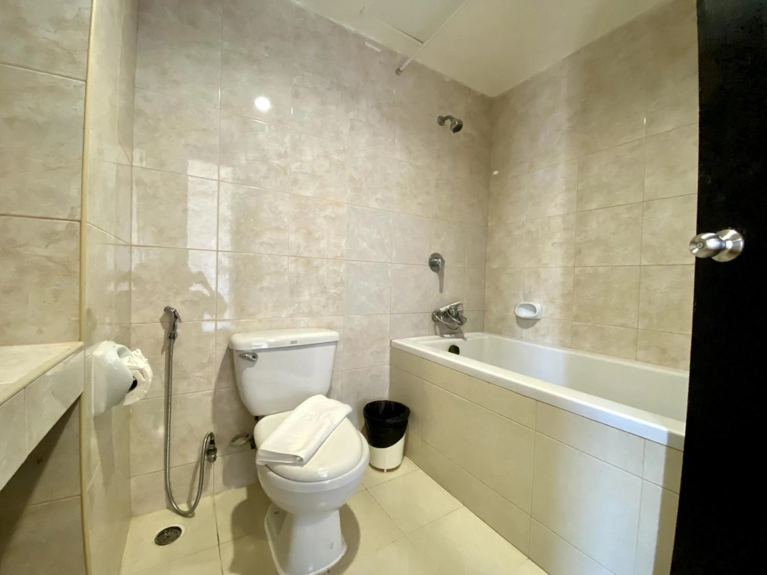 Shower in H.R.K.Resort