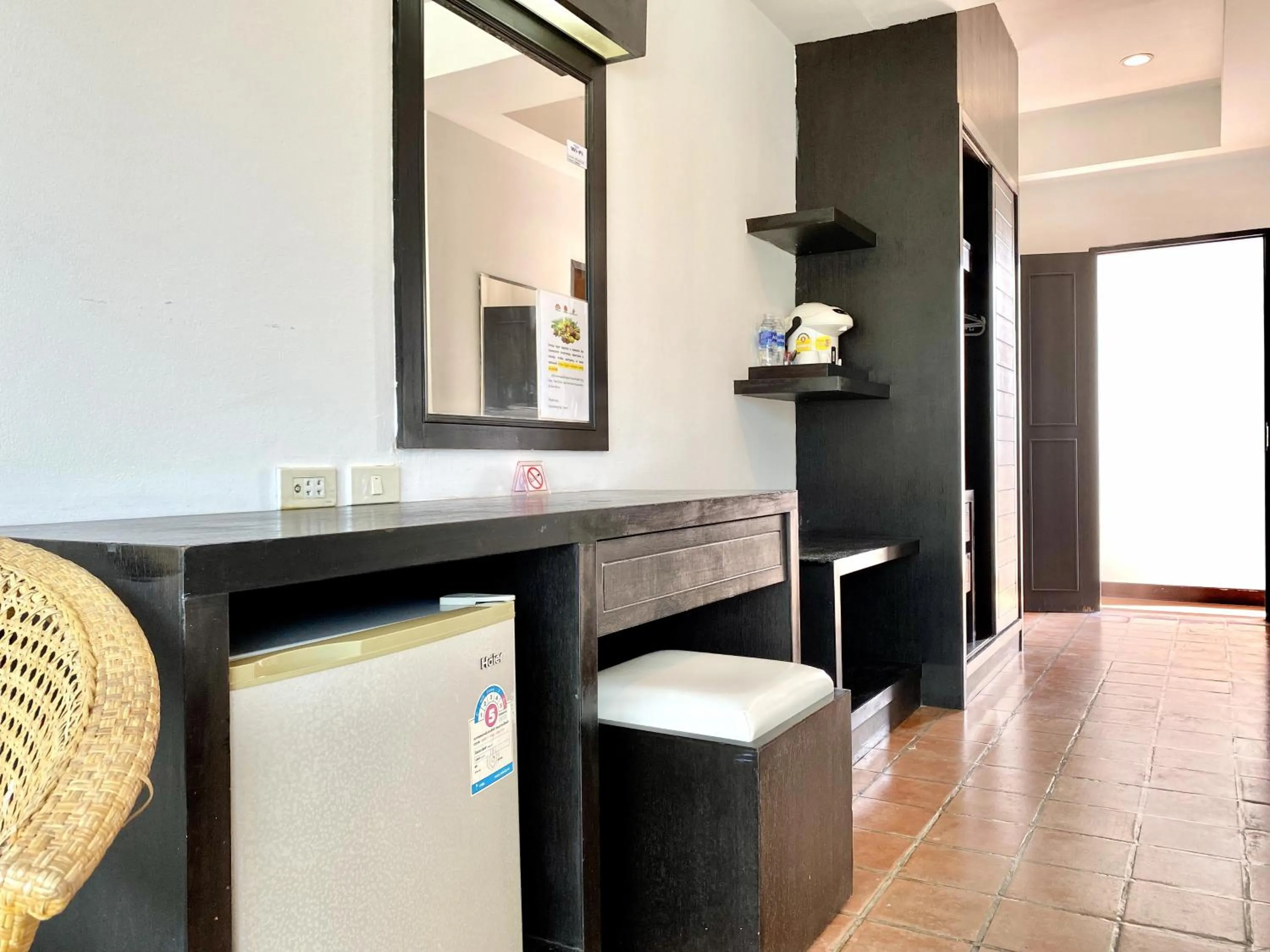 Seating area in H.R.K.Resort