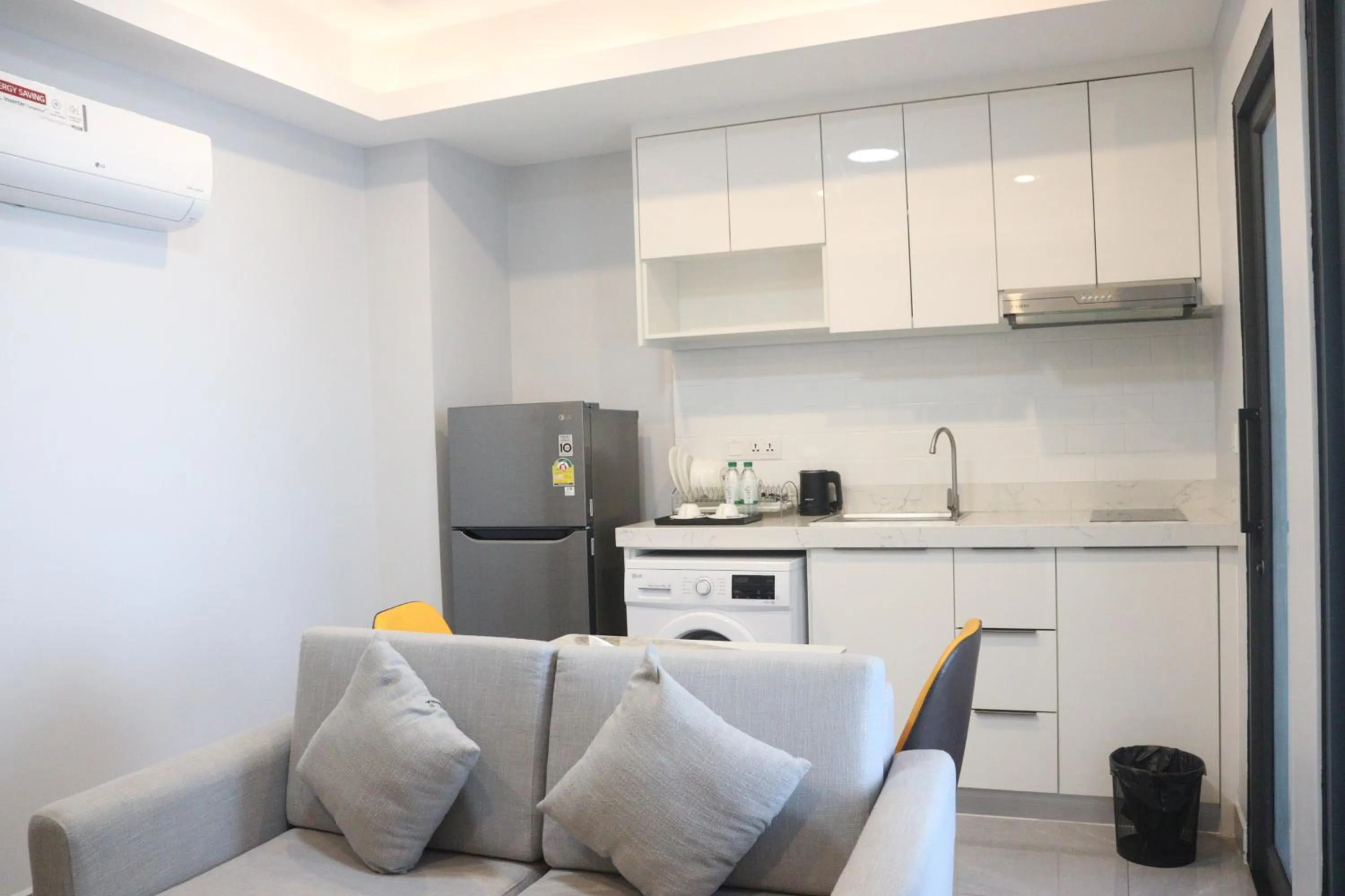 Kitchen or kitchenette in Parc21 Luxury Boutique Hotel