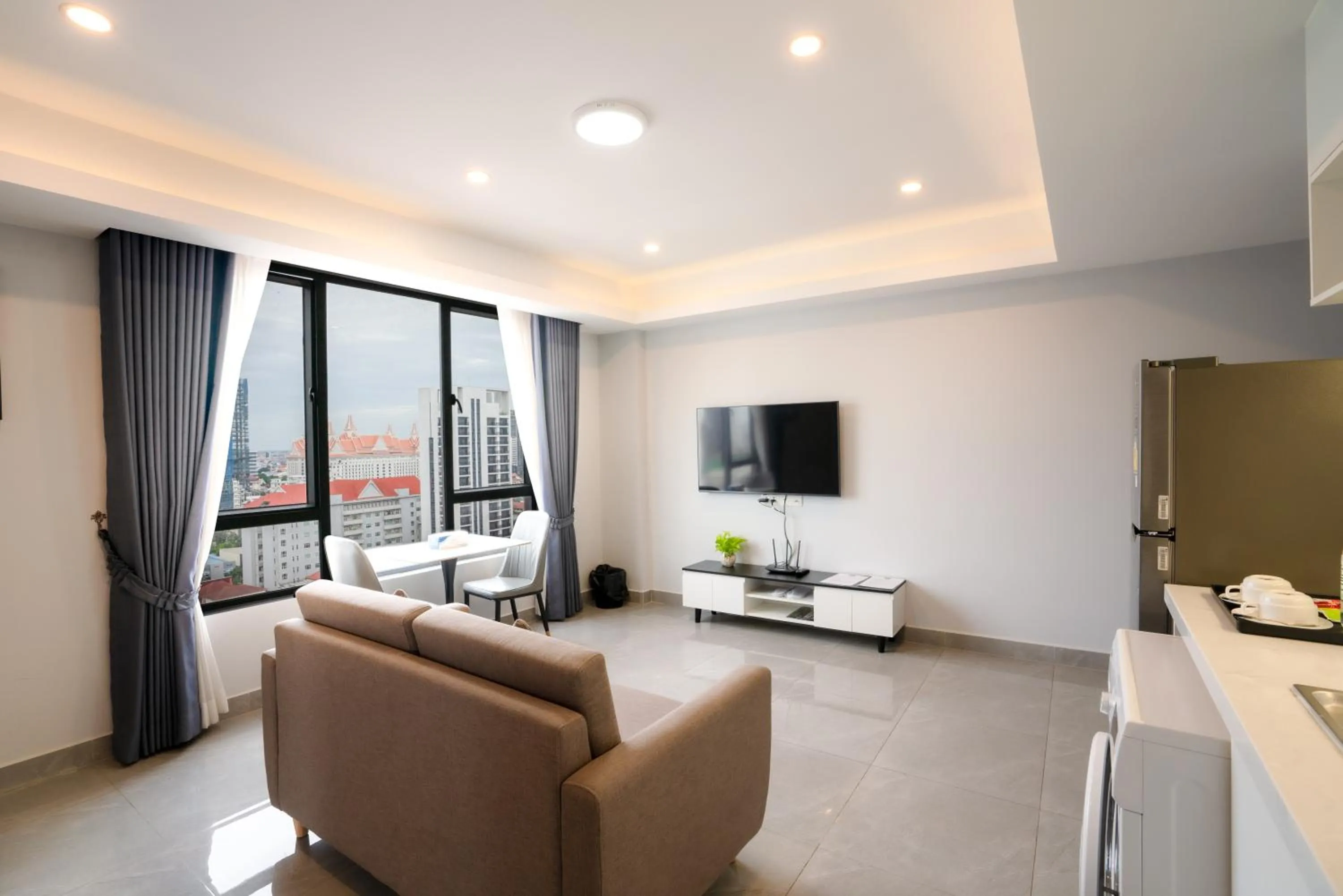 Living room in Parc21 Luxury Boutique Hotel