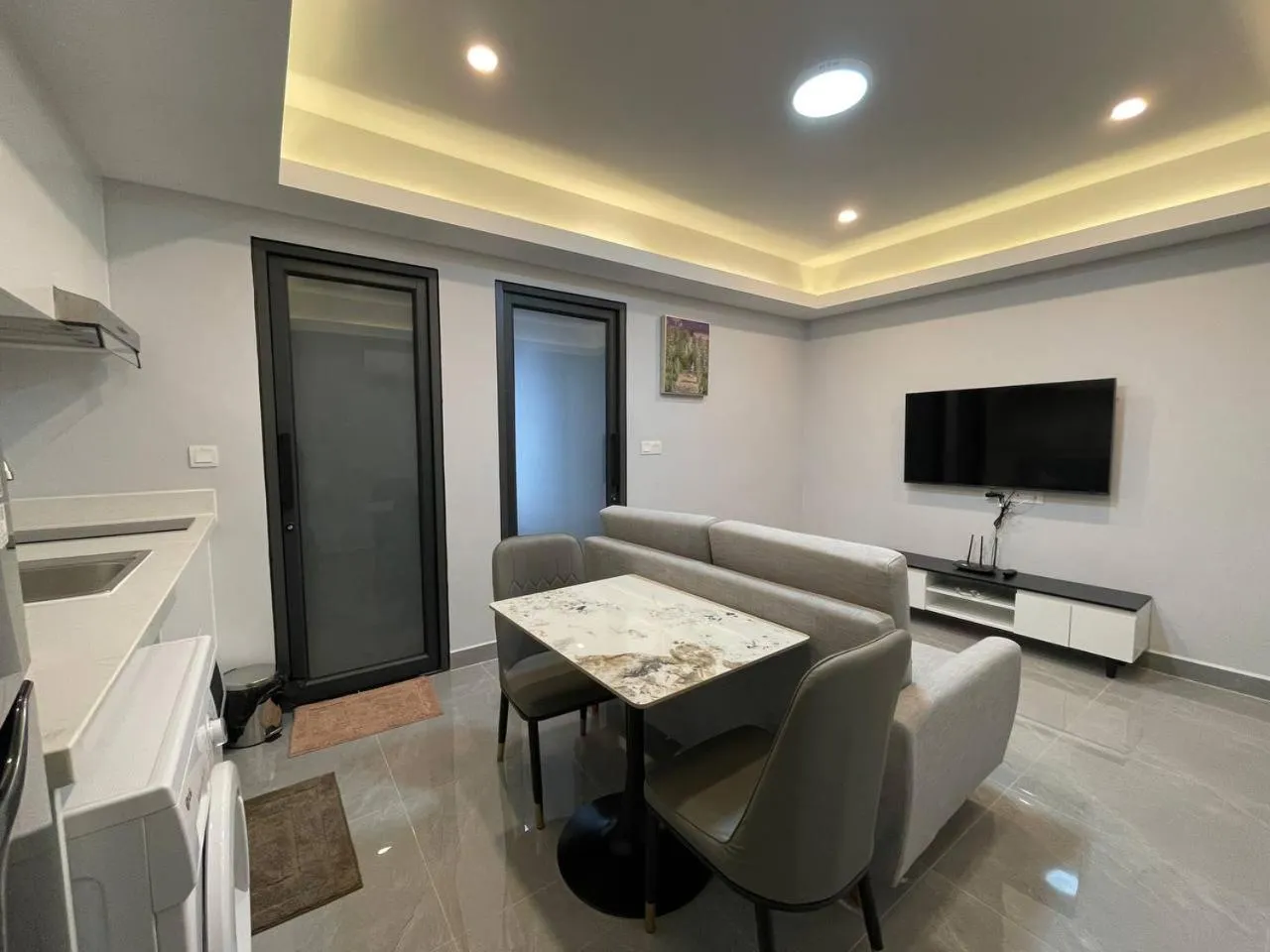 Living room in Parc21 Luxury Boutique Hotel