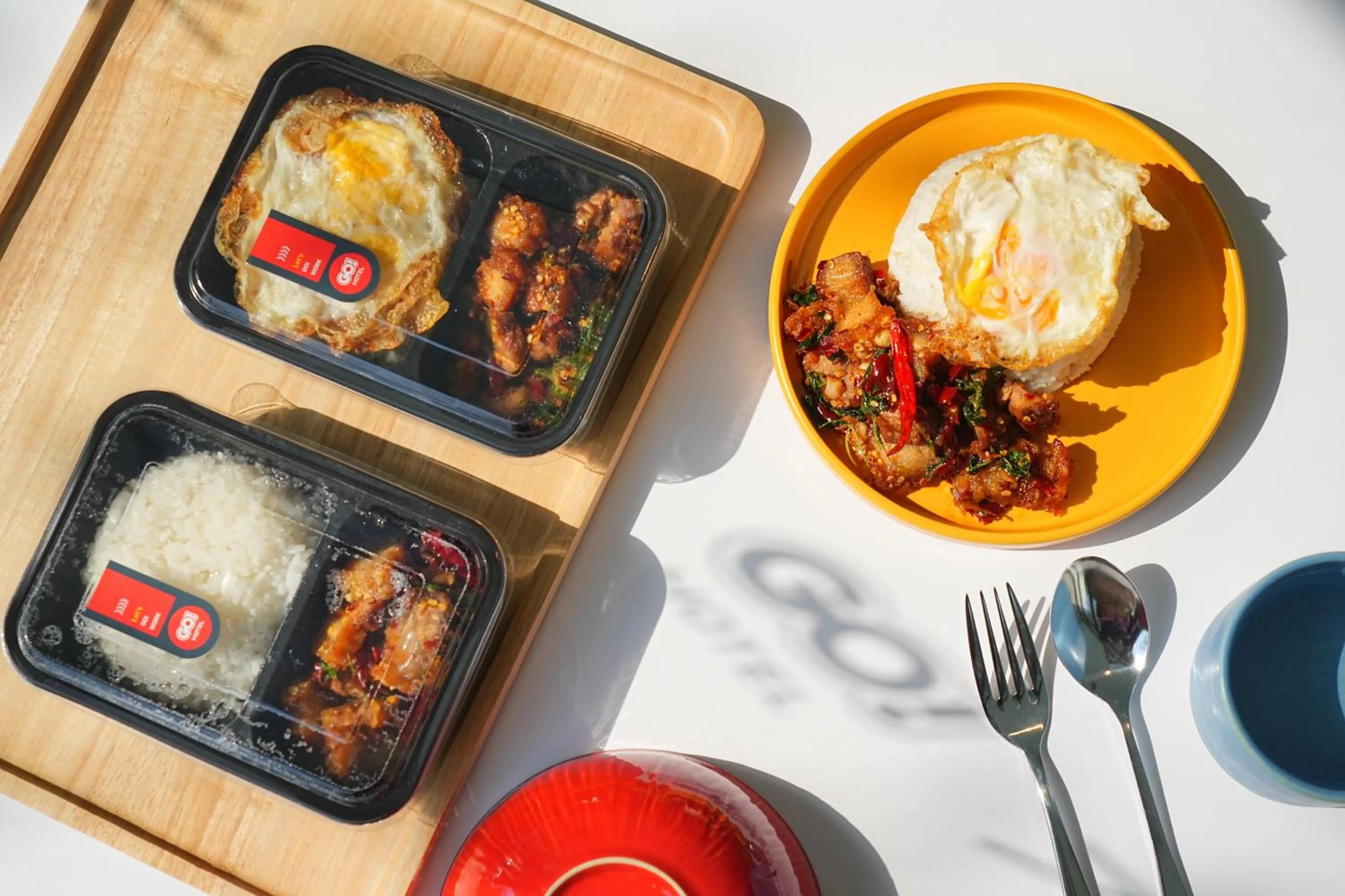 Food and drinks in GO Hotel Chonburi at Central Chonburi