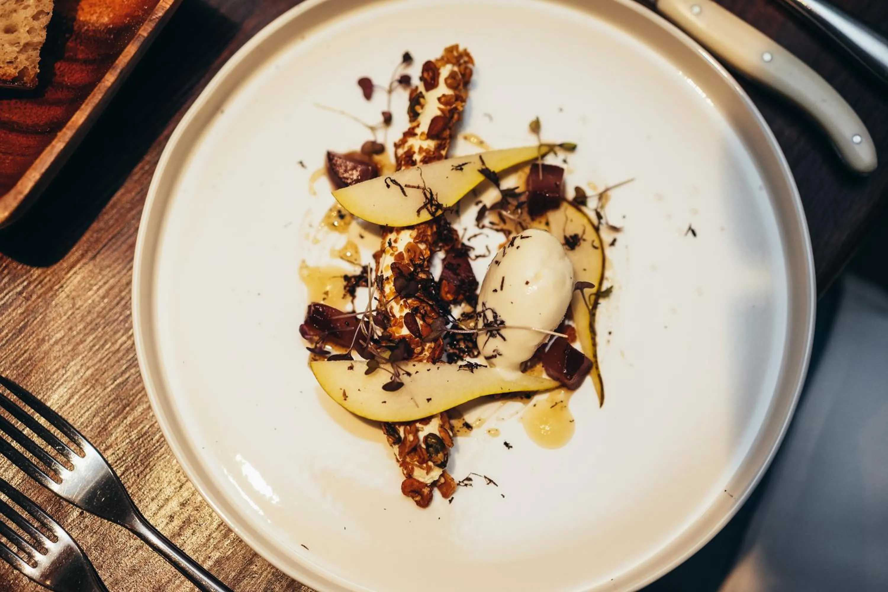 Food in The Peacock at Rowsley