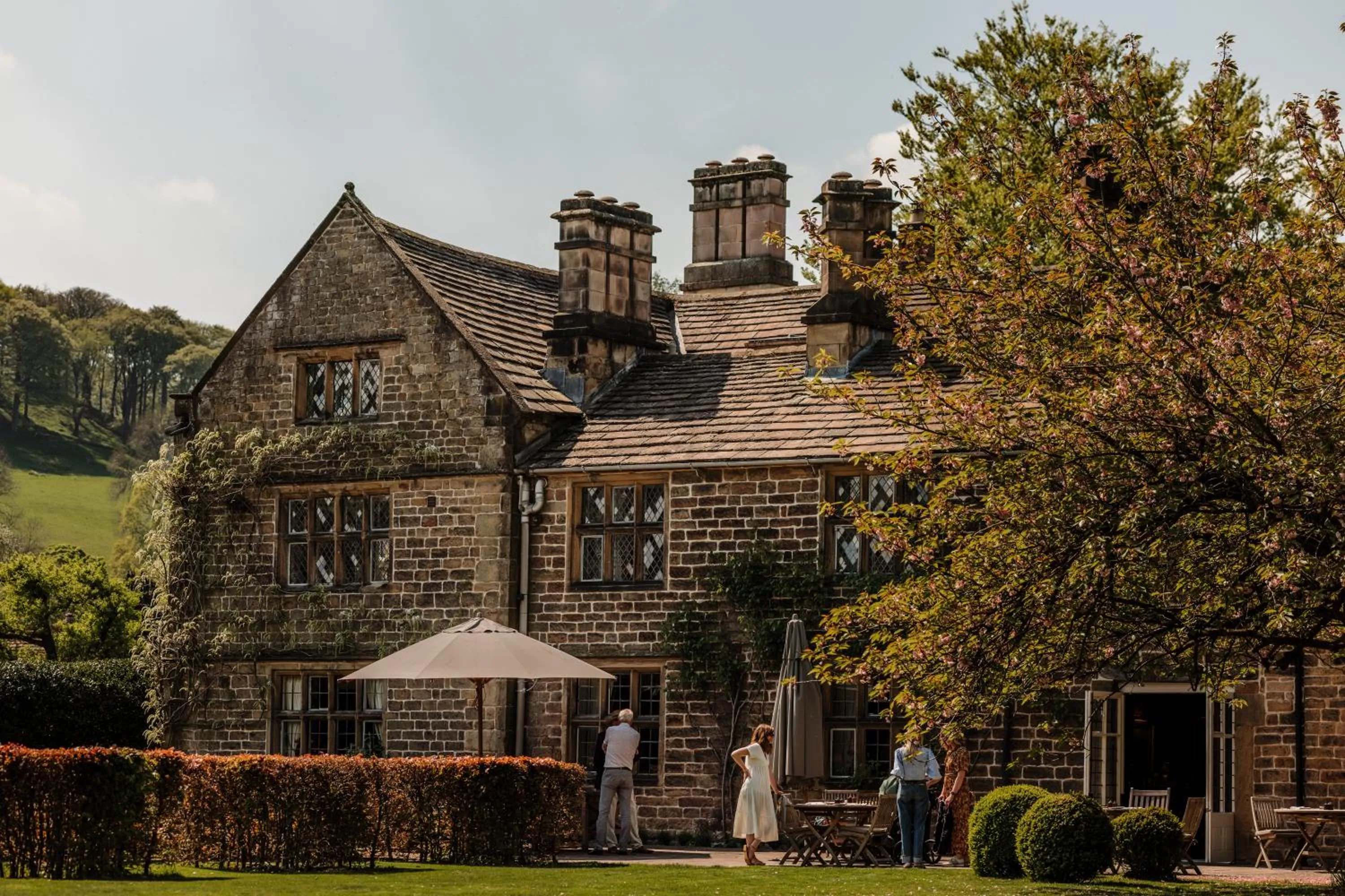 Garden in The Peacock at Rowsley