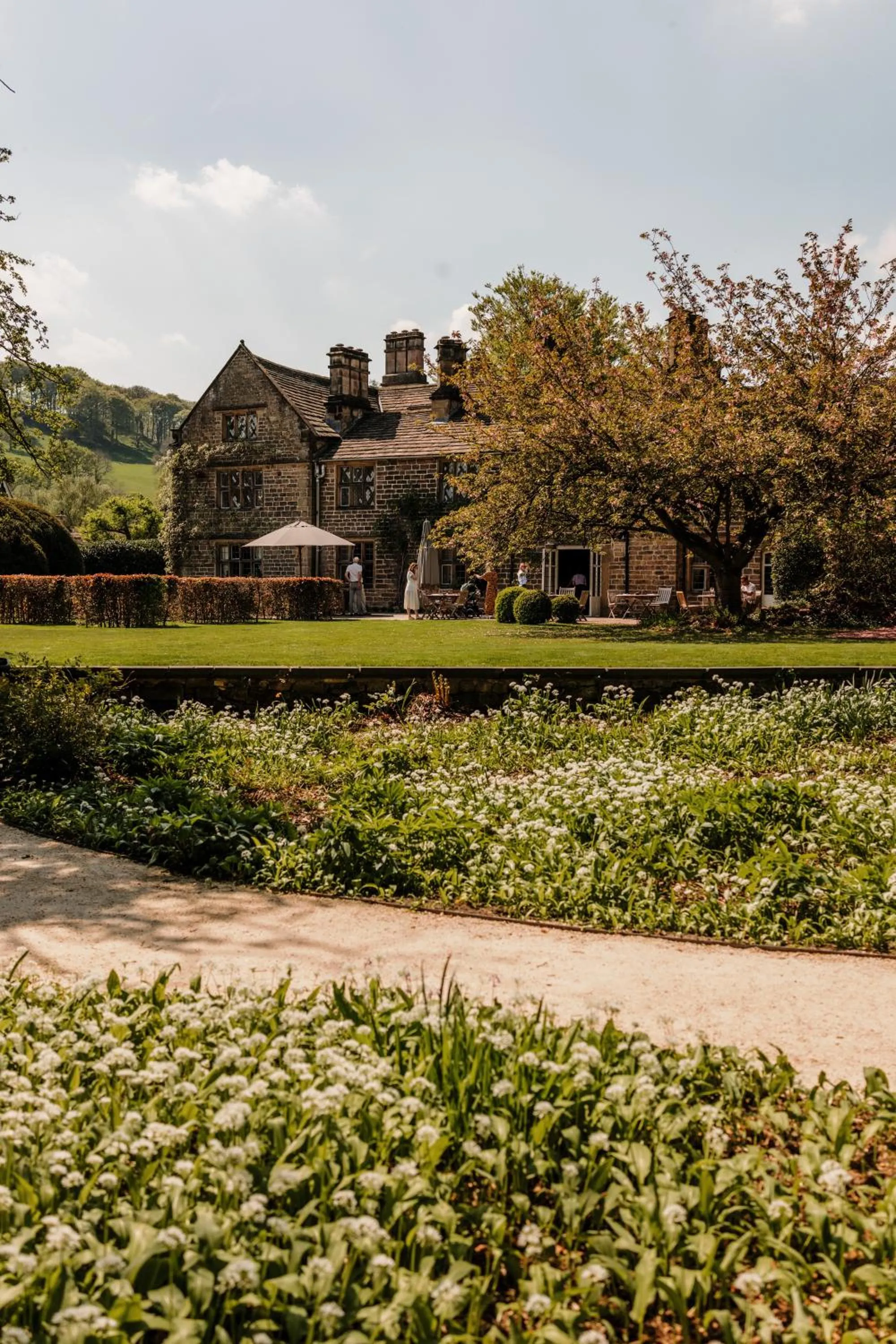 Garden in The Peacock at Rowsley