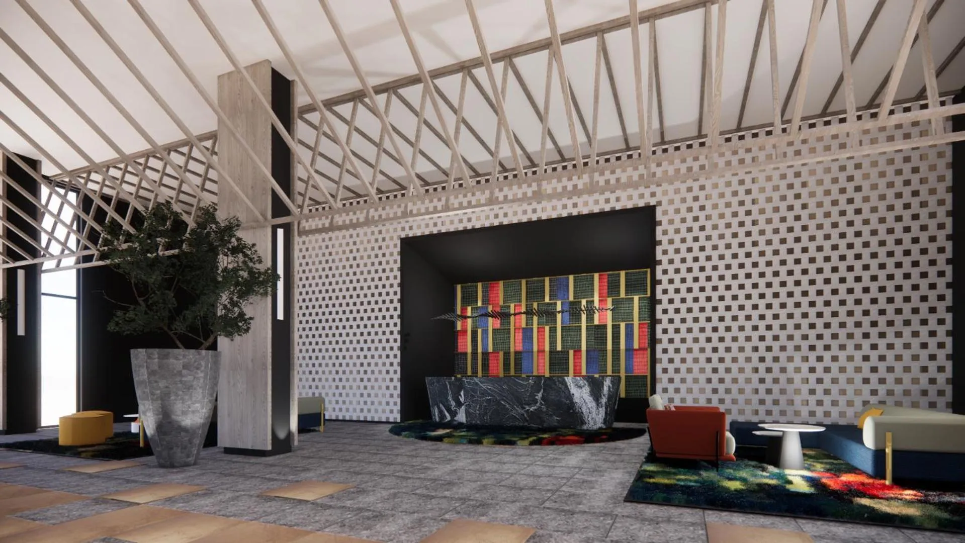 Lobby or reception in Aston Serang Hotel & Convention Center