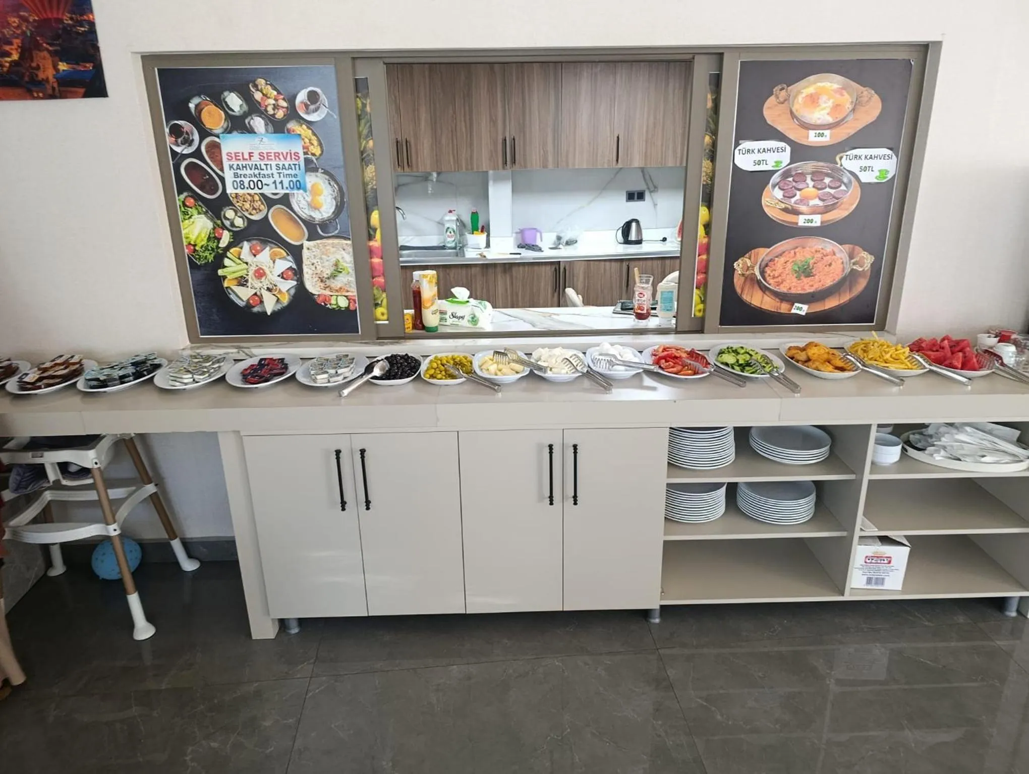 Buffet breakfast in Zenia Hotel