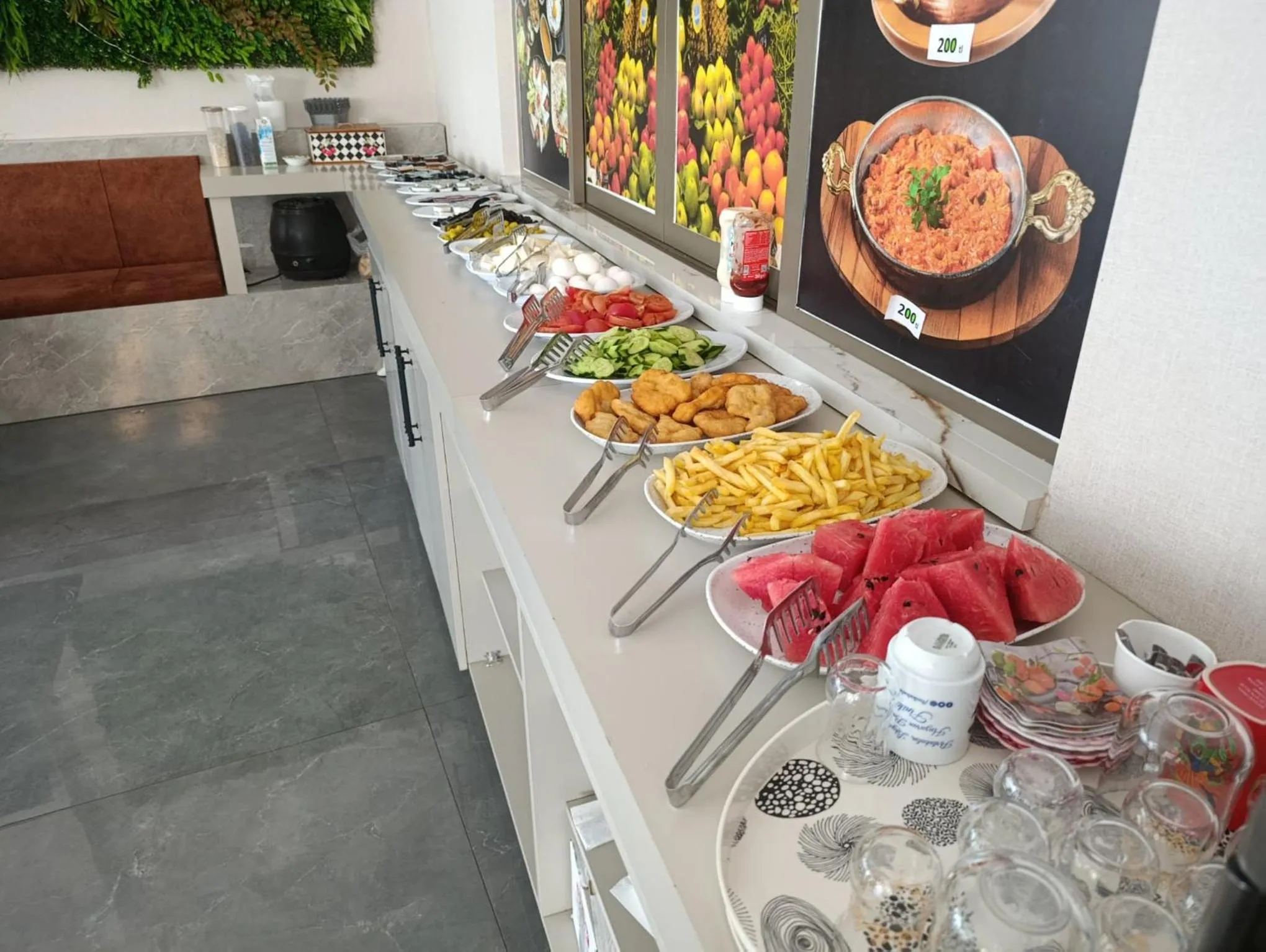 Buffet breakfast in Zenia Hotel