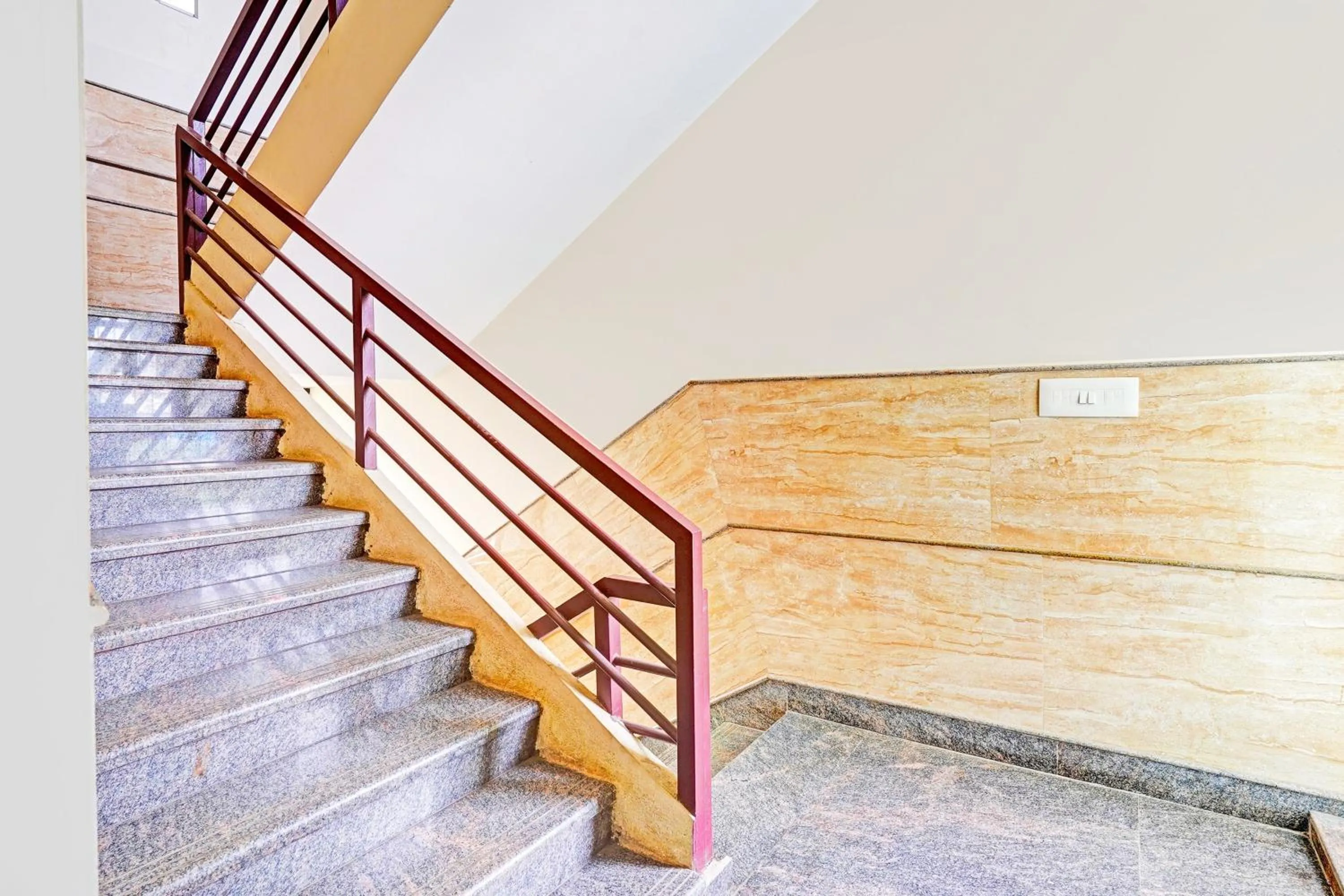 Lobby or reception in Super Hotel O Srigandhakavalu formerly Chamundeshwari Lodging