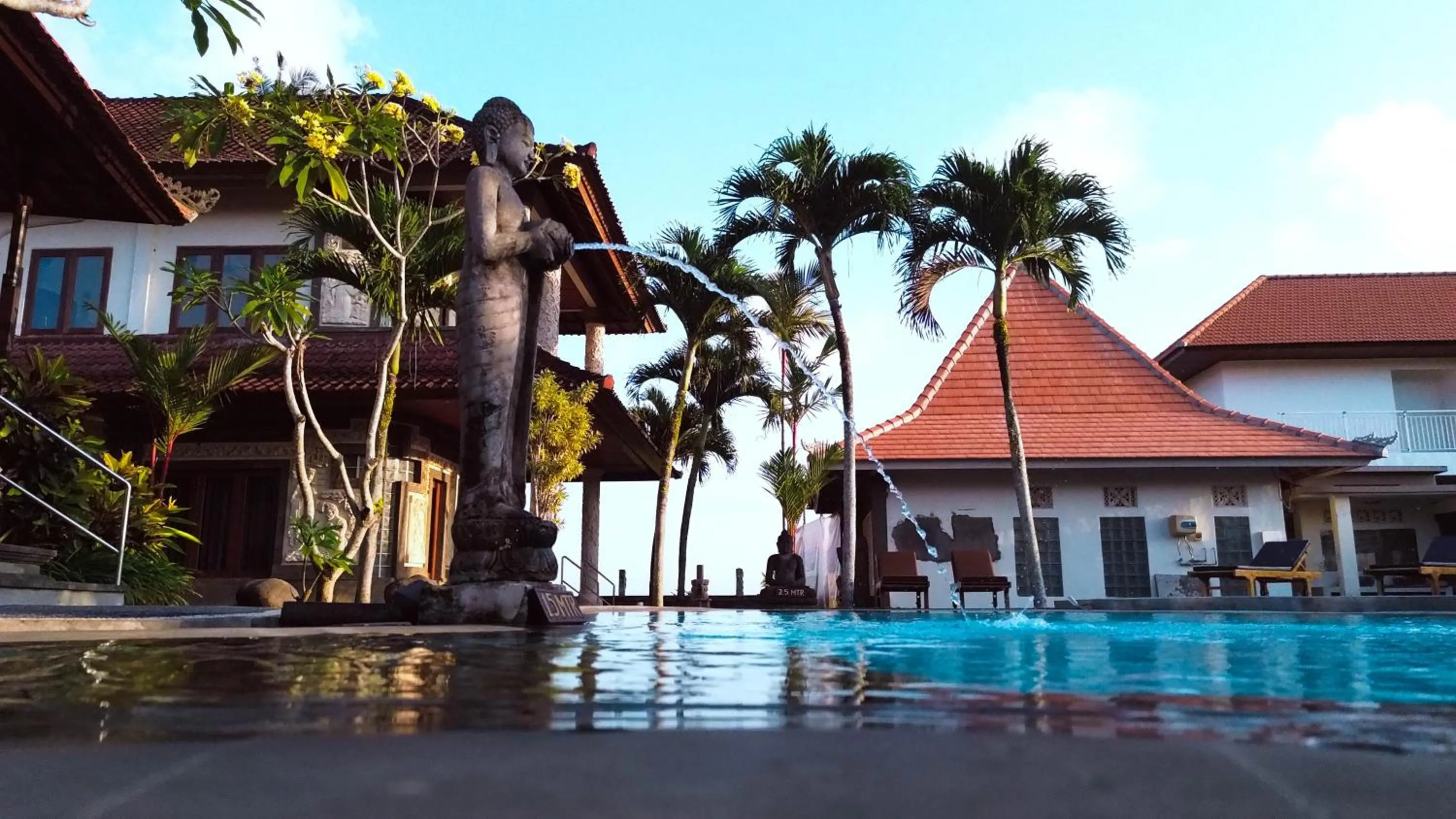 Swimming pool in Arbathu Villa Ubud