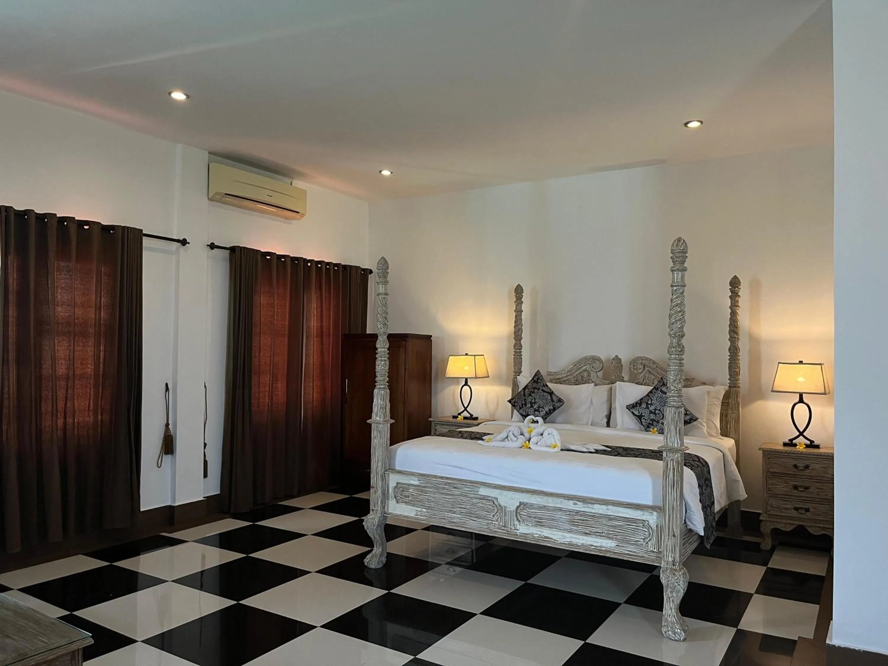 Bedroom, Bed in Arbathu Villa Ubud