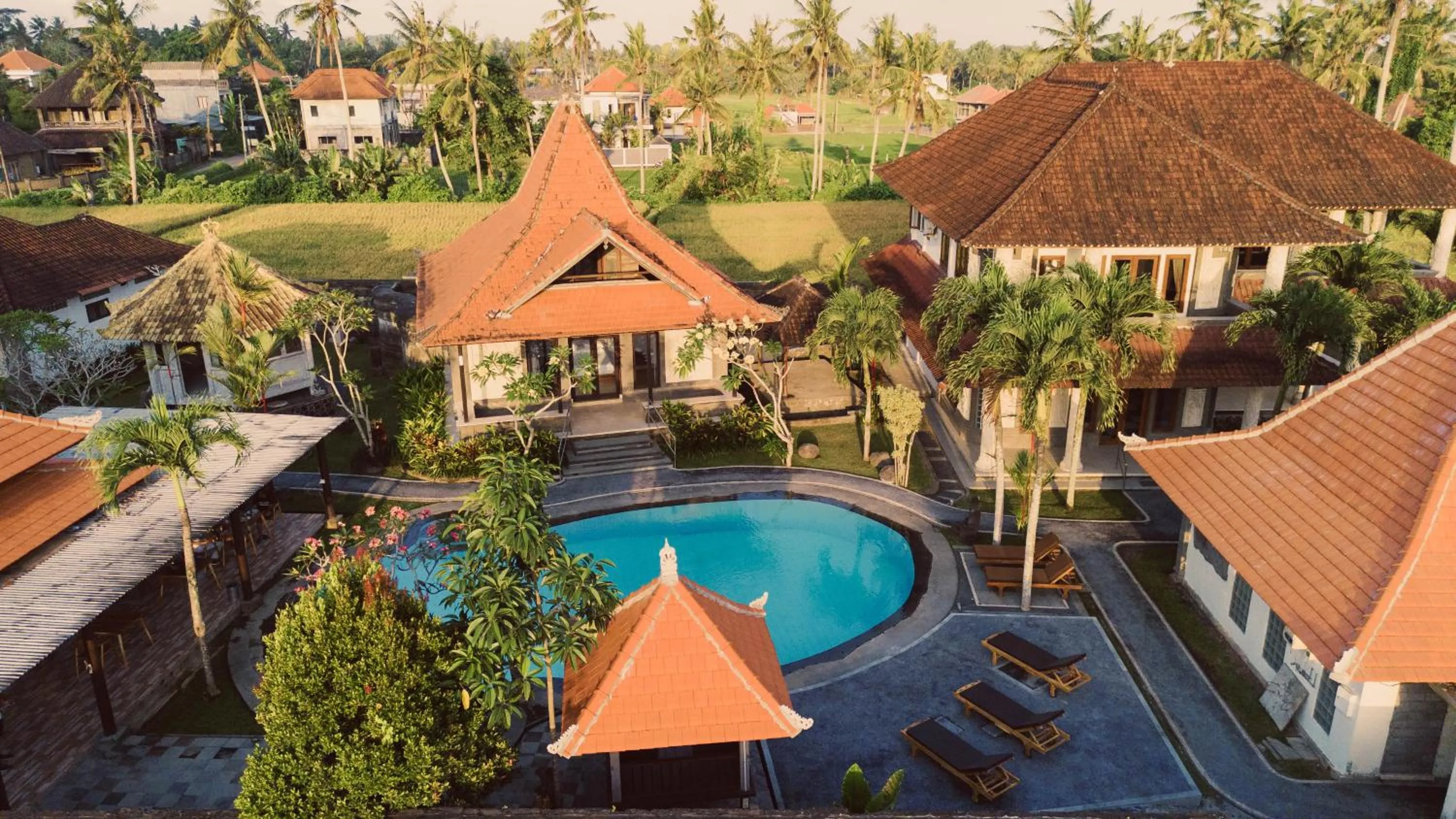 Natural landscape in Arbathu Villa Ubud