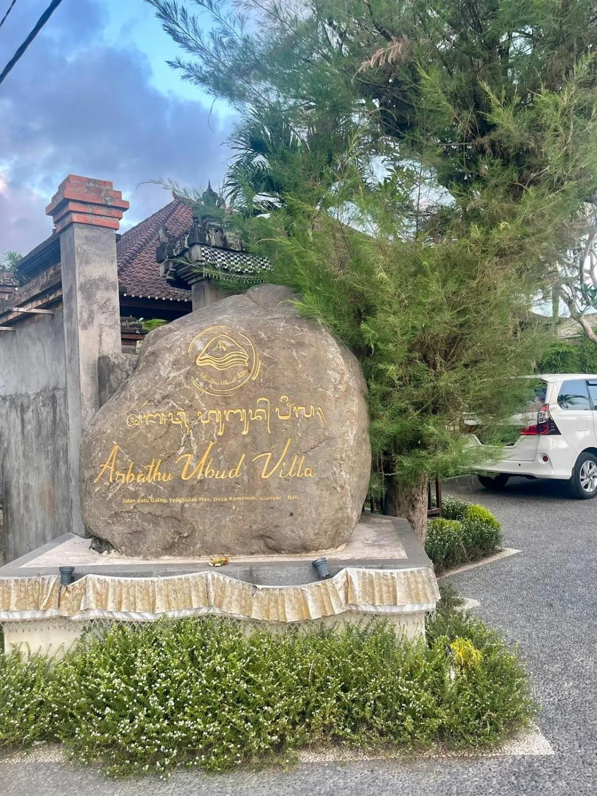 Property building in Arbathu Villa Ubud