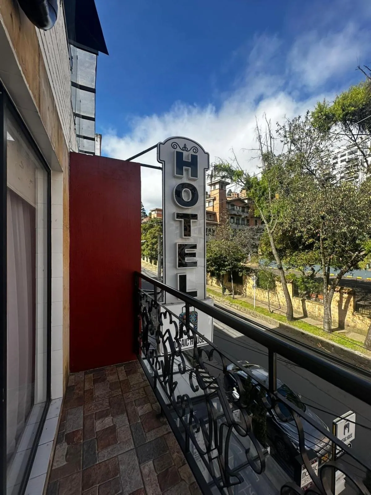 Balcony/Terrace in Alojamiento Mosaic House