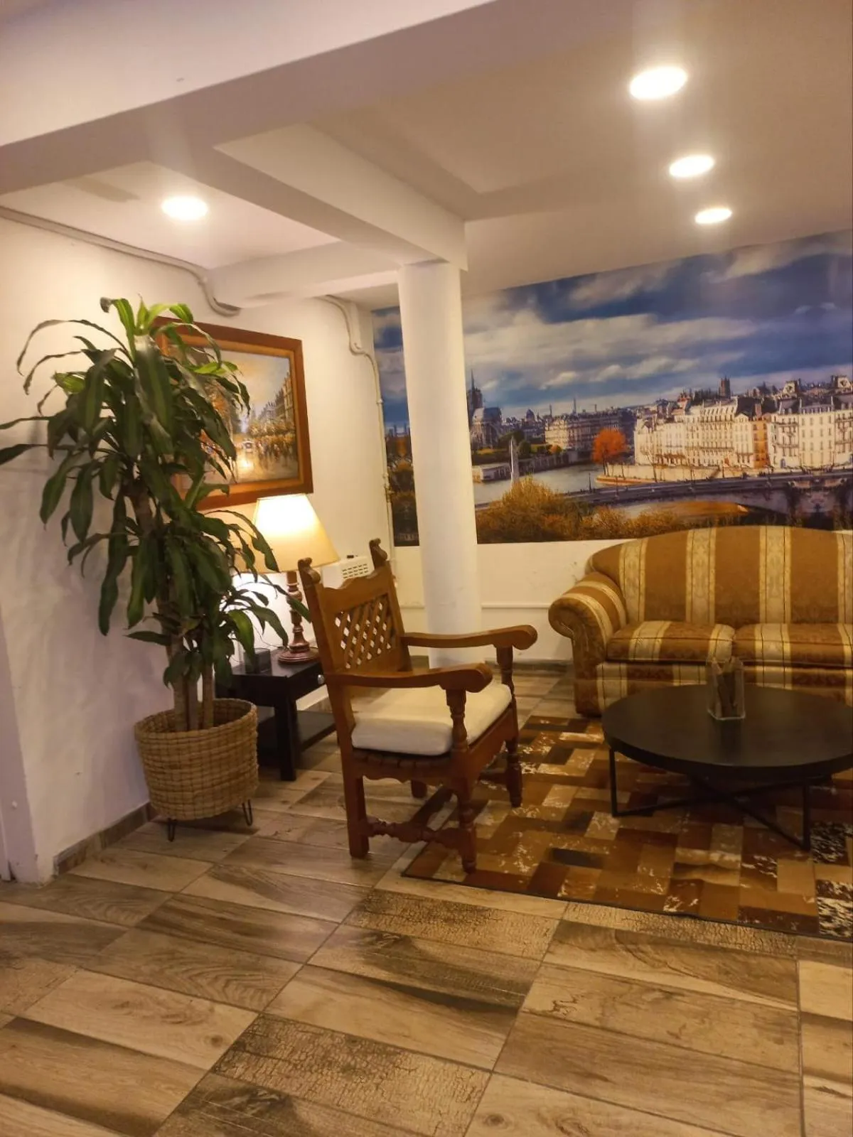 Seating area in Alojamiento Mosaic House