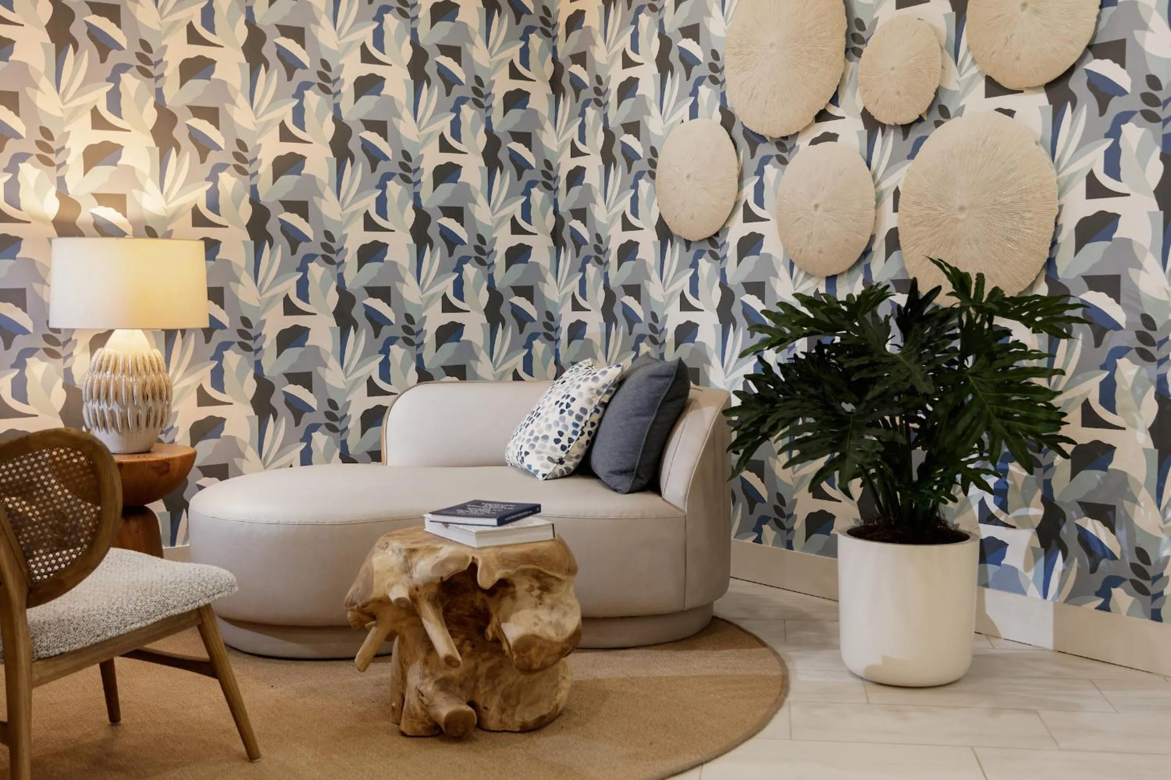 Lobby or reception in SkyBeach Resort