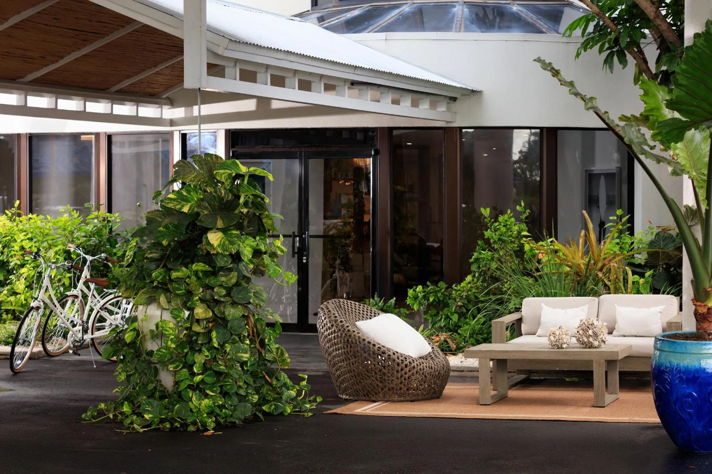 Facade/entrance in SkyBeach Resort