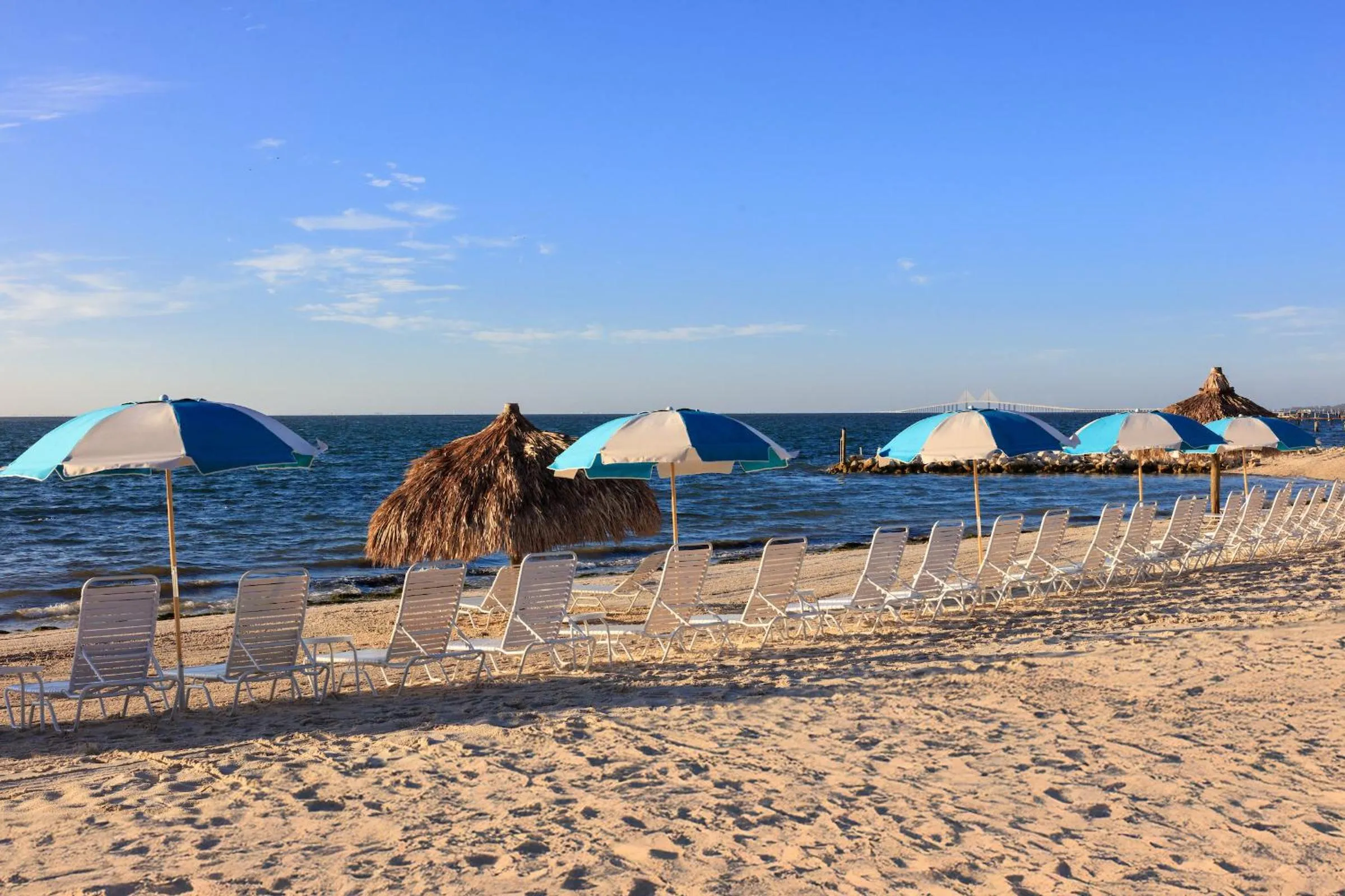 Beach in SkyBeach Resort