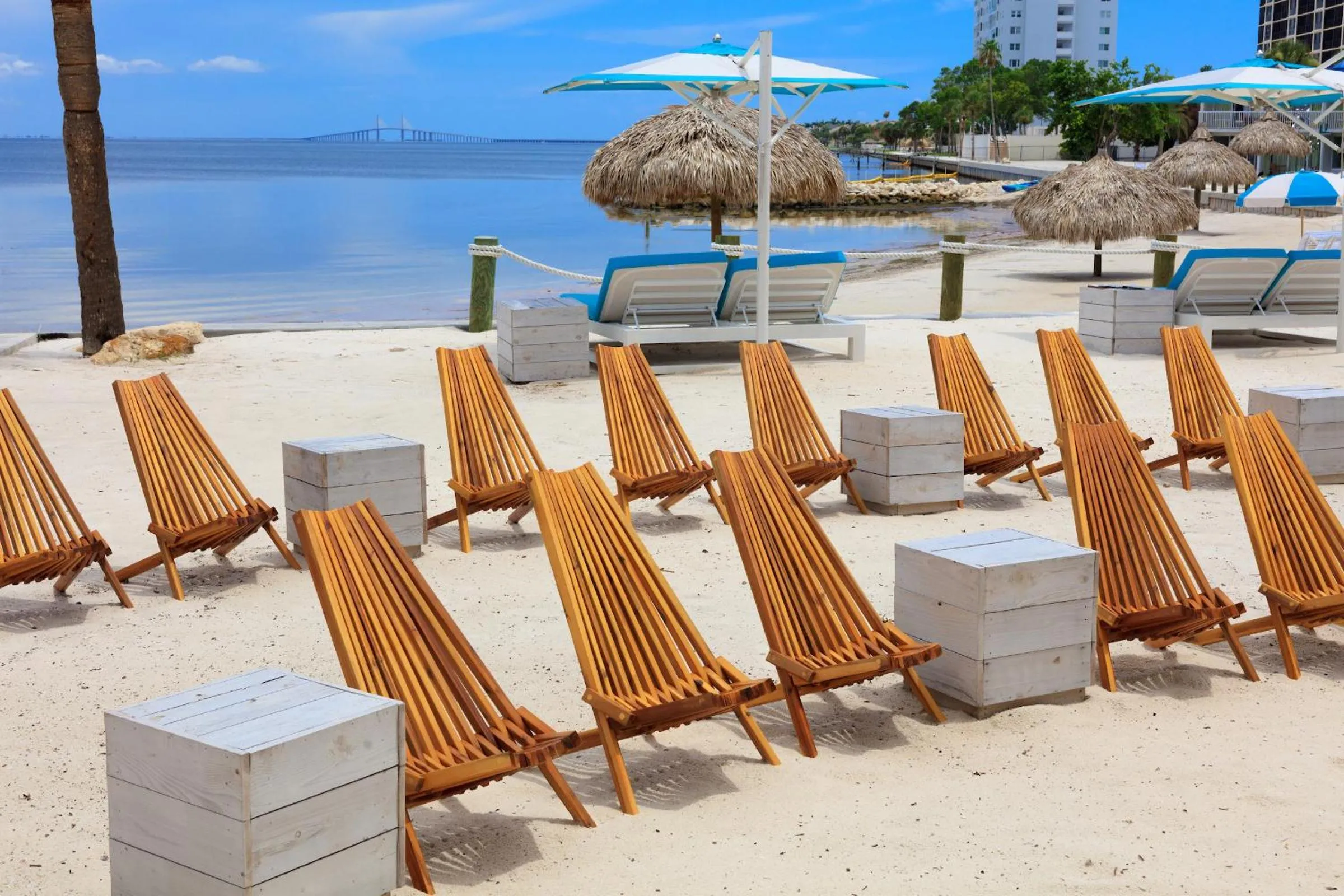 Beach in SkyBeach Resort