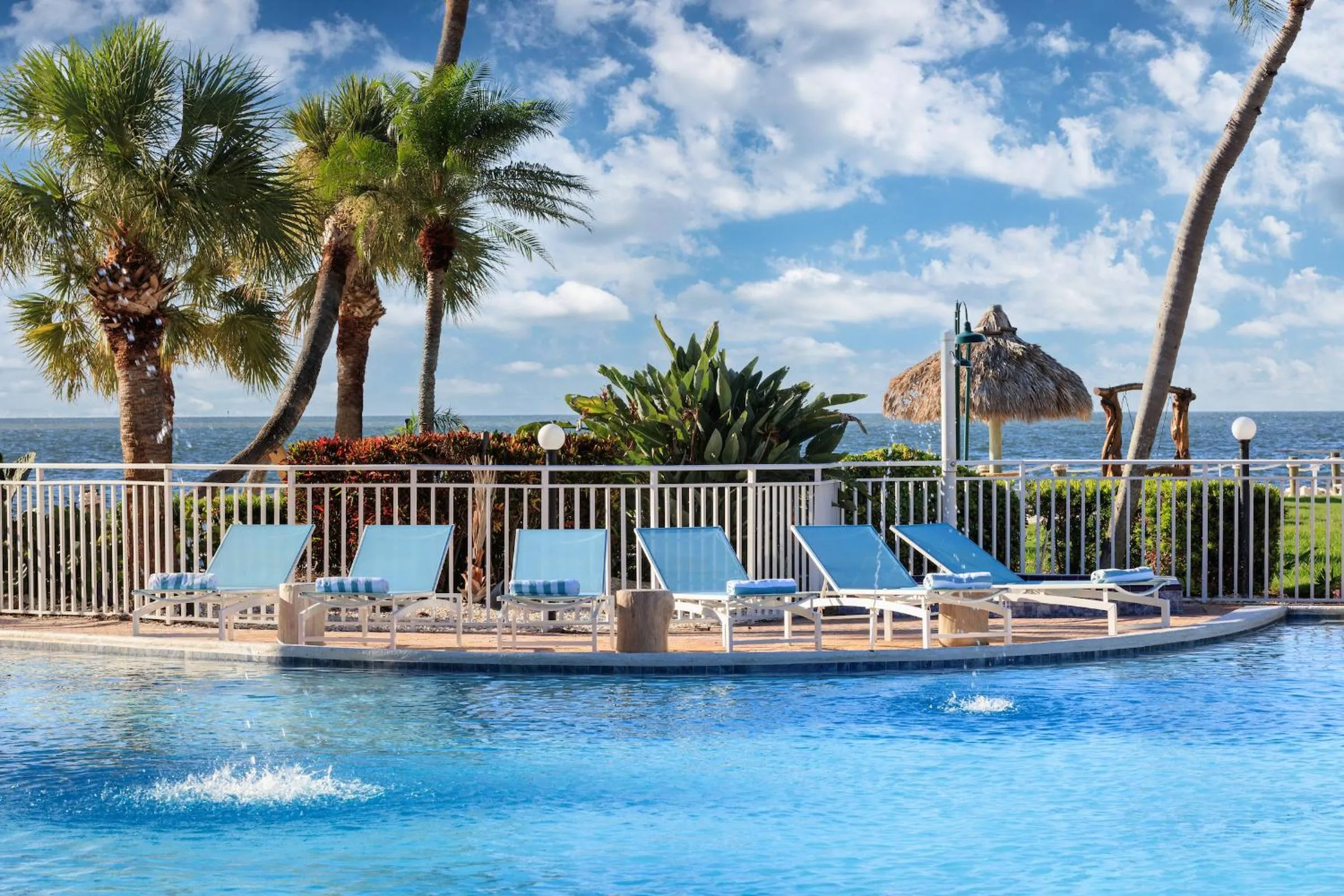 Swimming pool in SkyBeach Resort