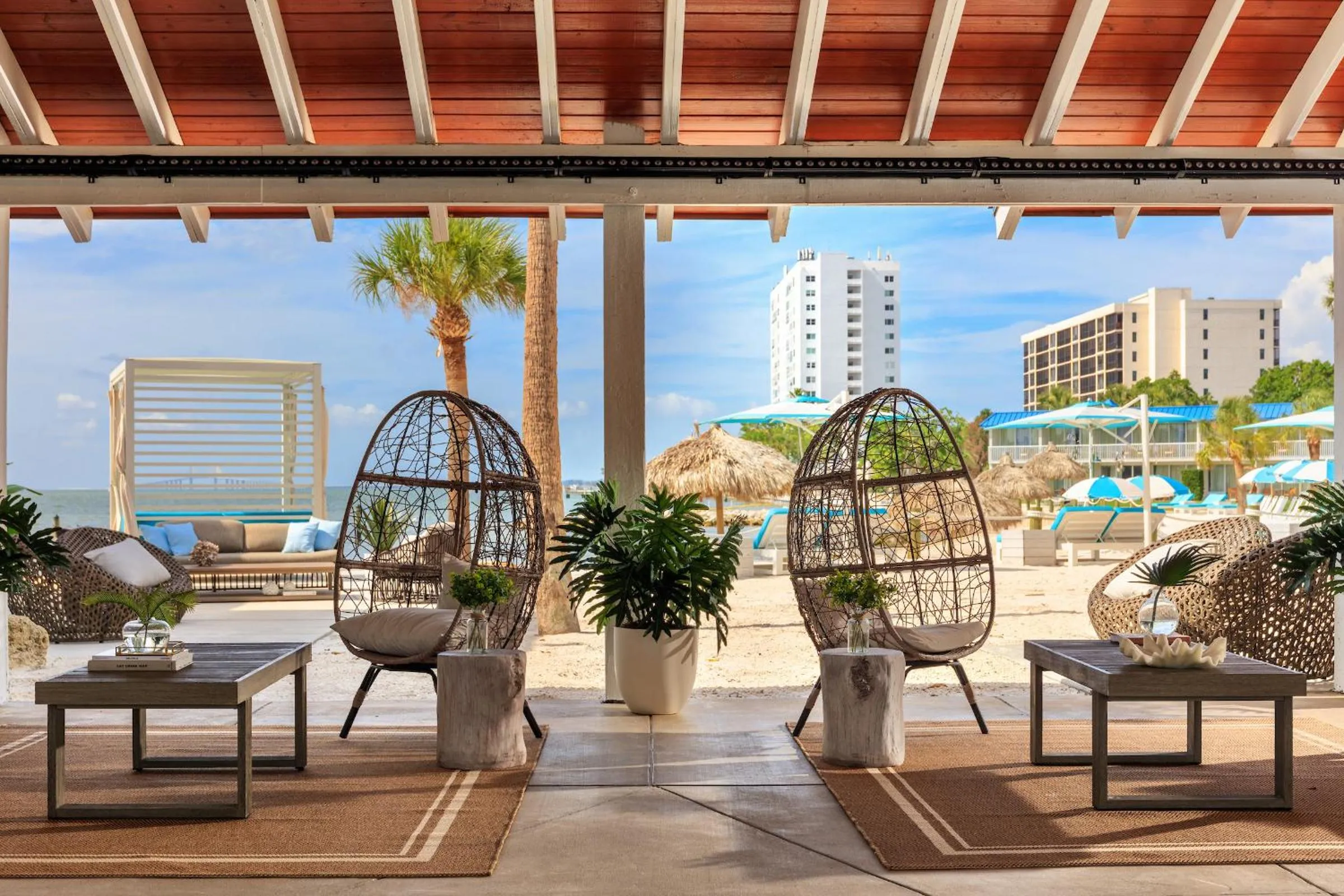 Patio in SkyBeach Resort