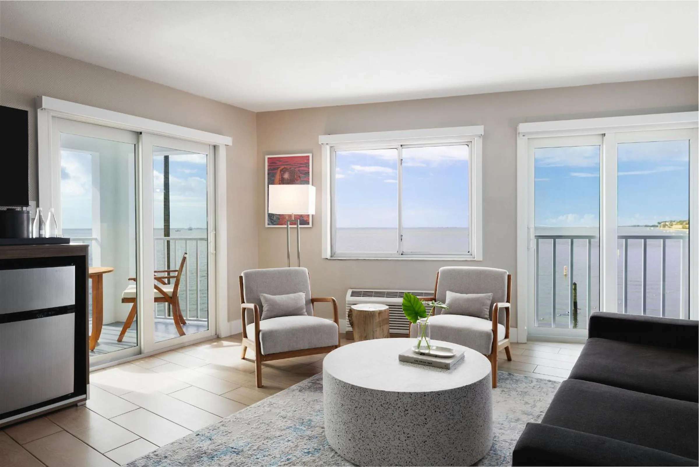 Living room in SkyBeach Resort