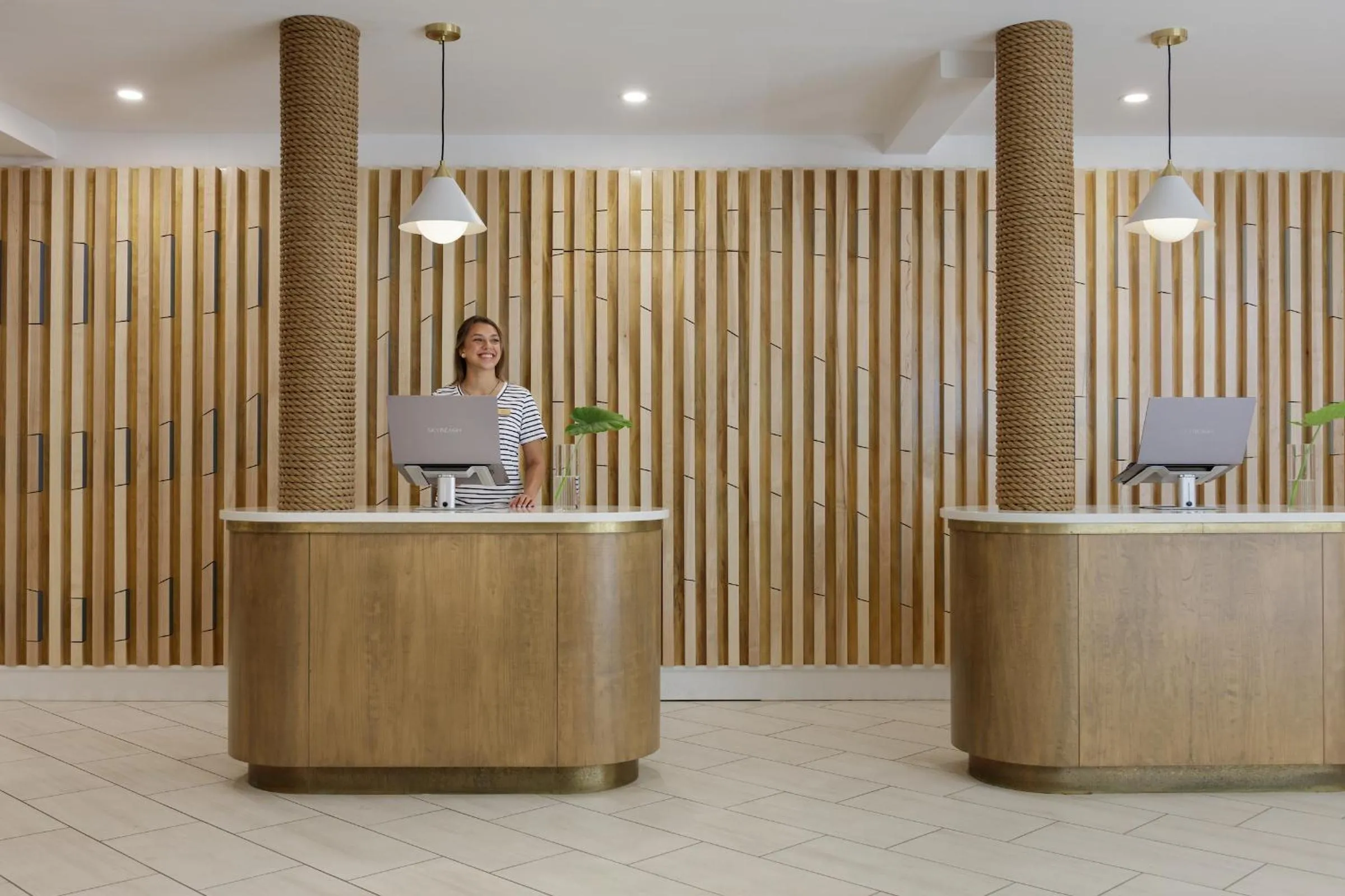 Lobby or reception in SkyBeach Resort