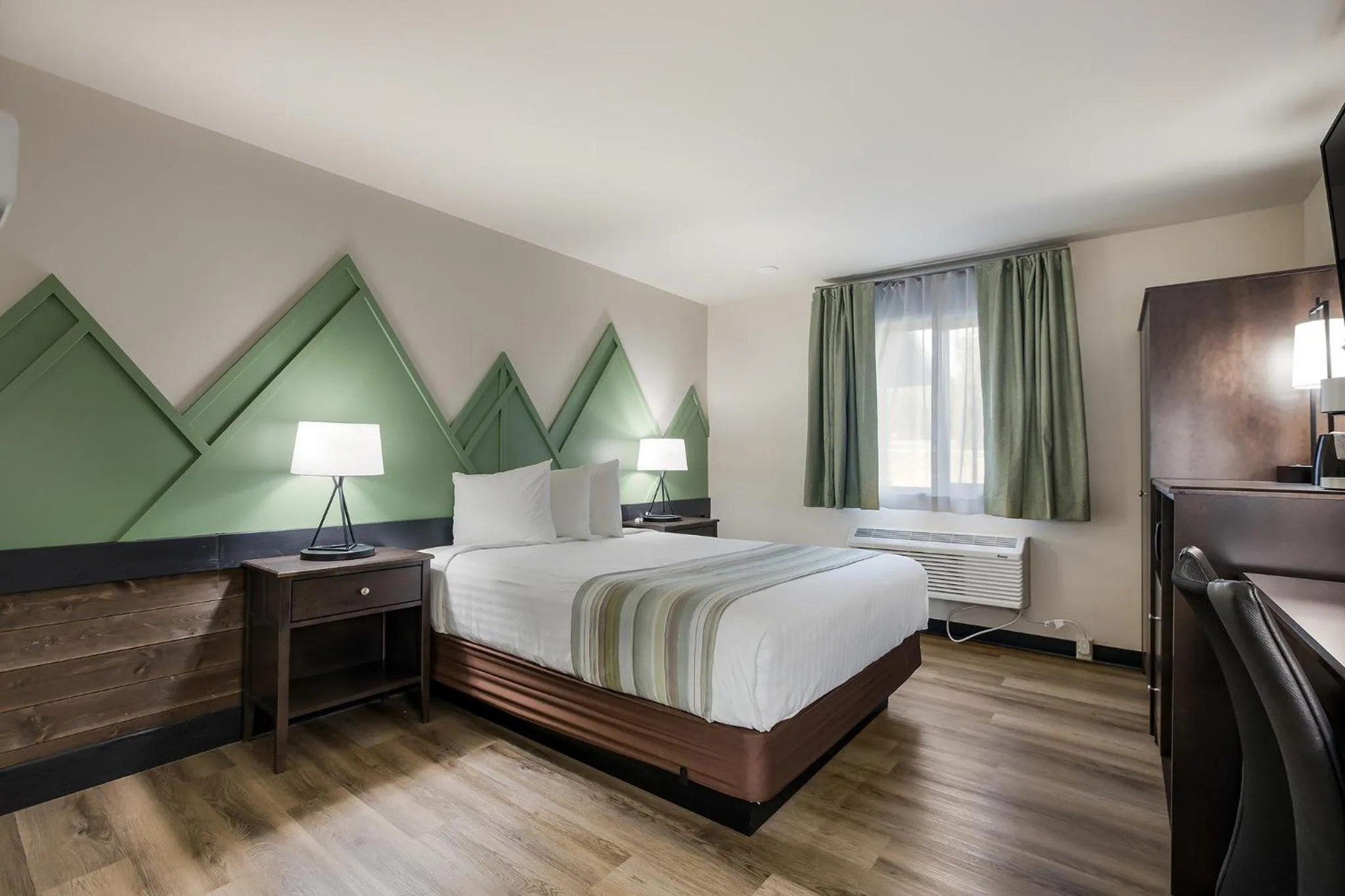 Bed in Mountain Vista Hotel