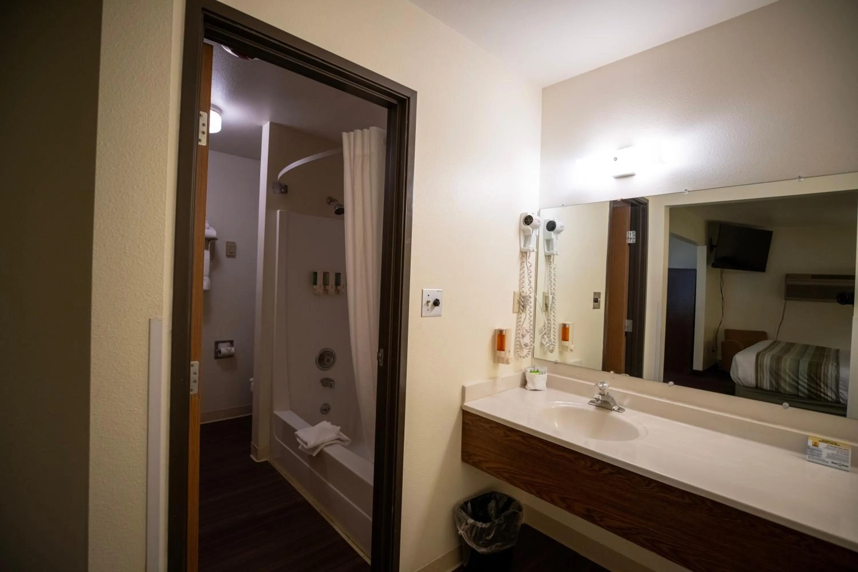Shower, Bathroom in Super 8 by Wyndham West Yellowstone