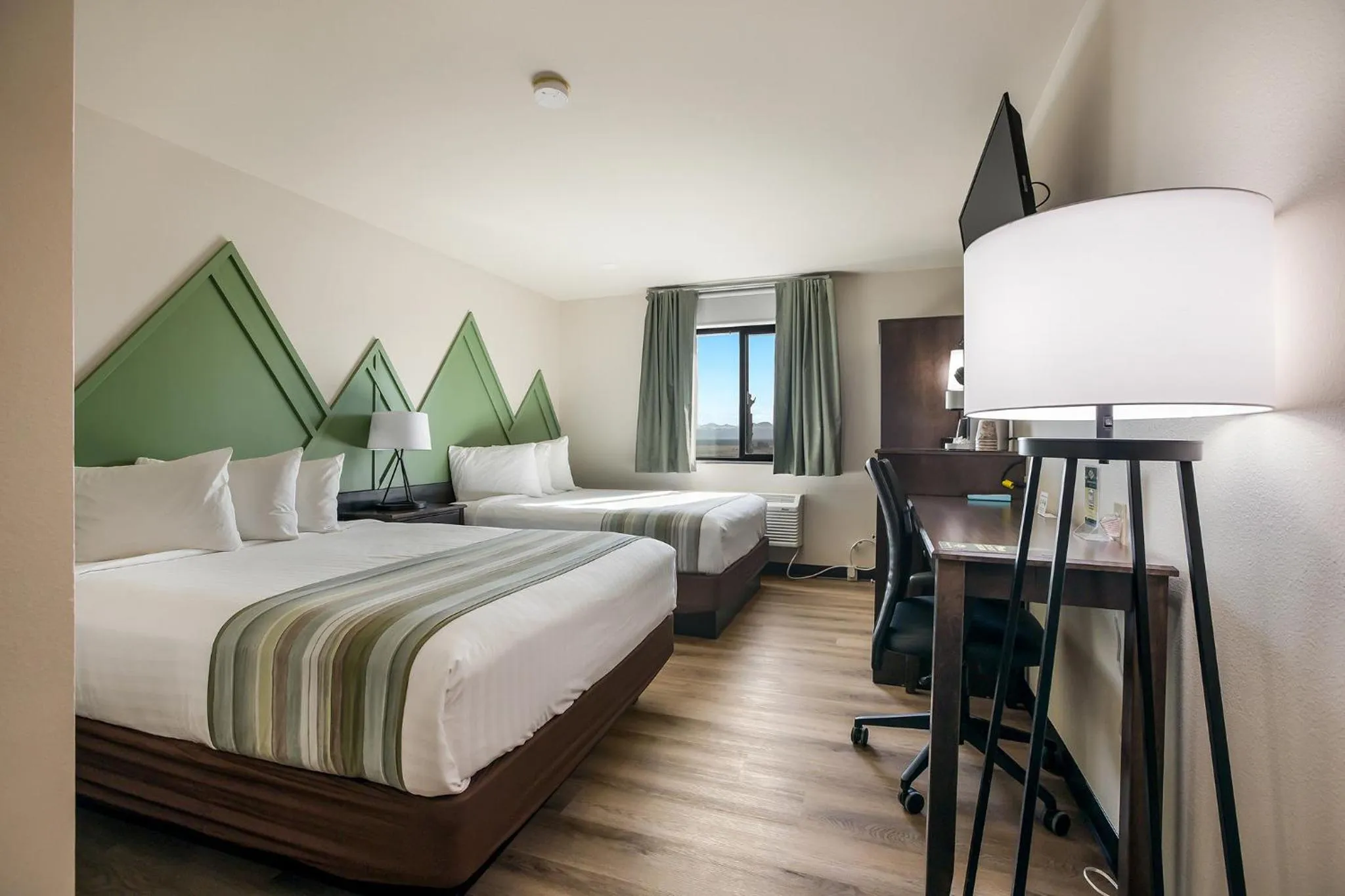 Bed in Mountain Vista Hotel