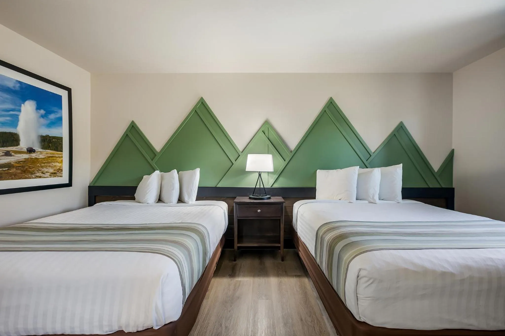 Bed in Mountain Vista Hotel