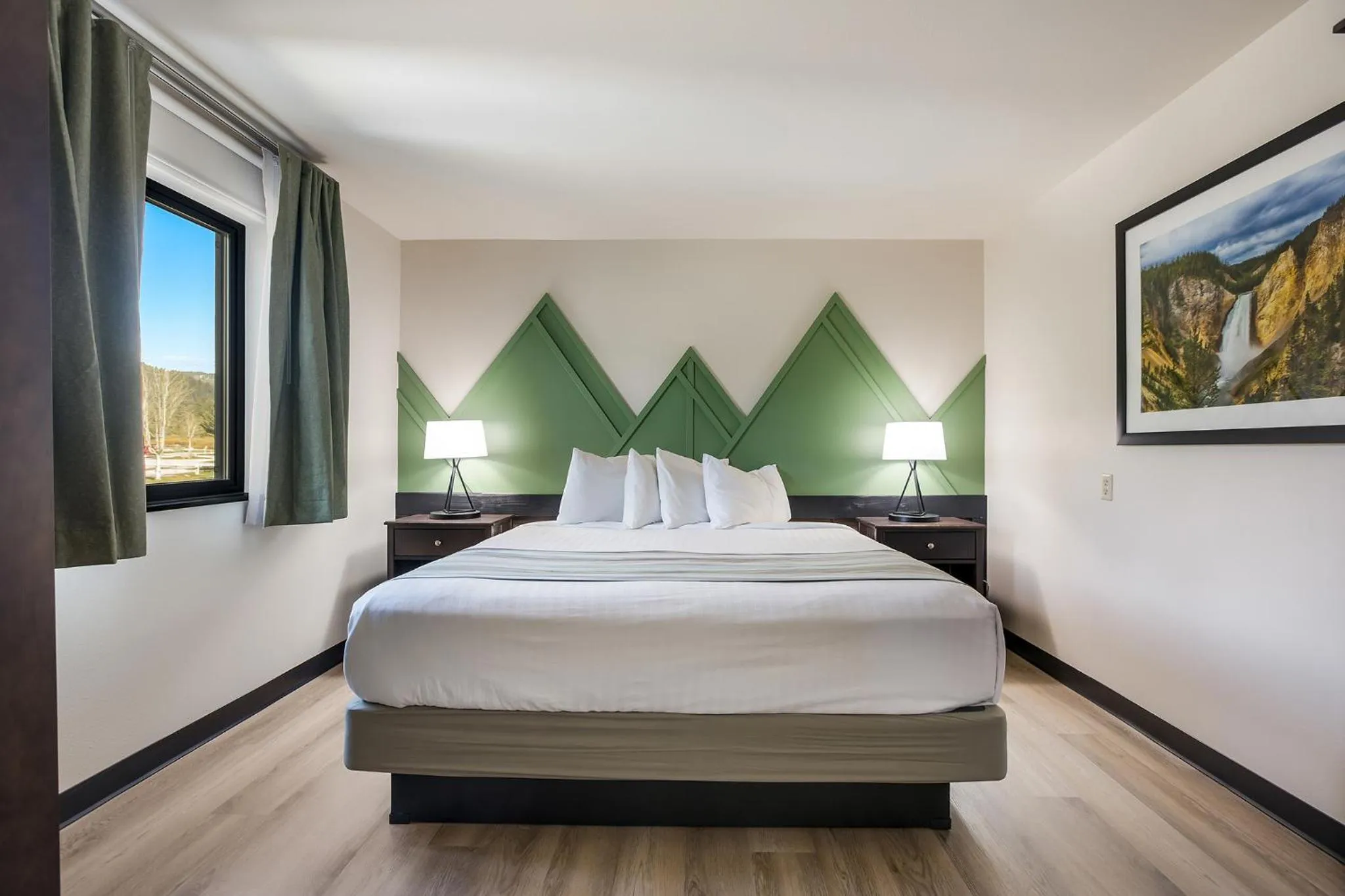 Bed in Mountain Vista Hotel