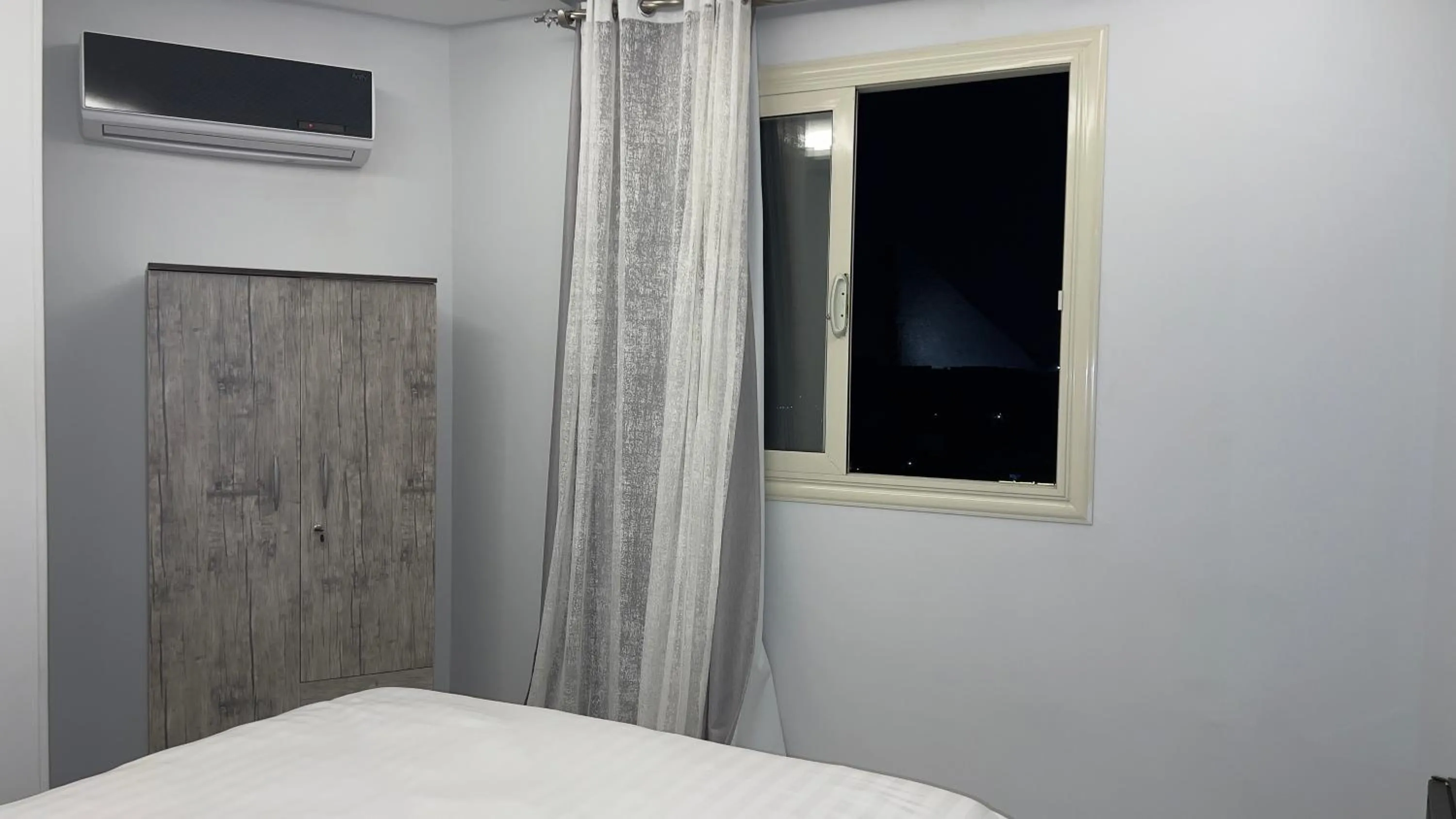 View (from property/room), Bed in pyramids tower view inn