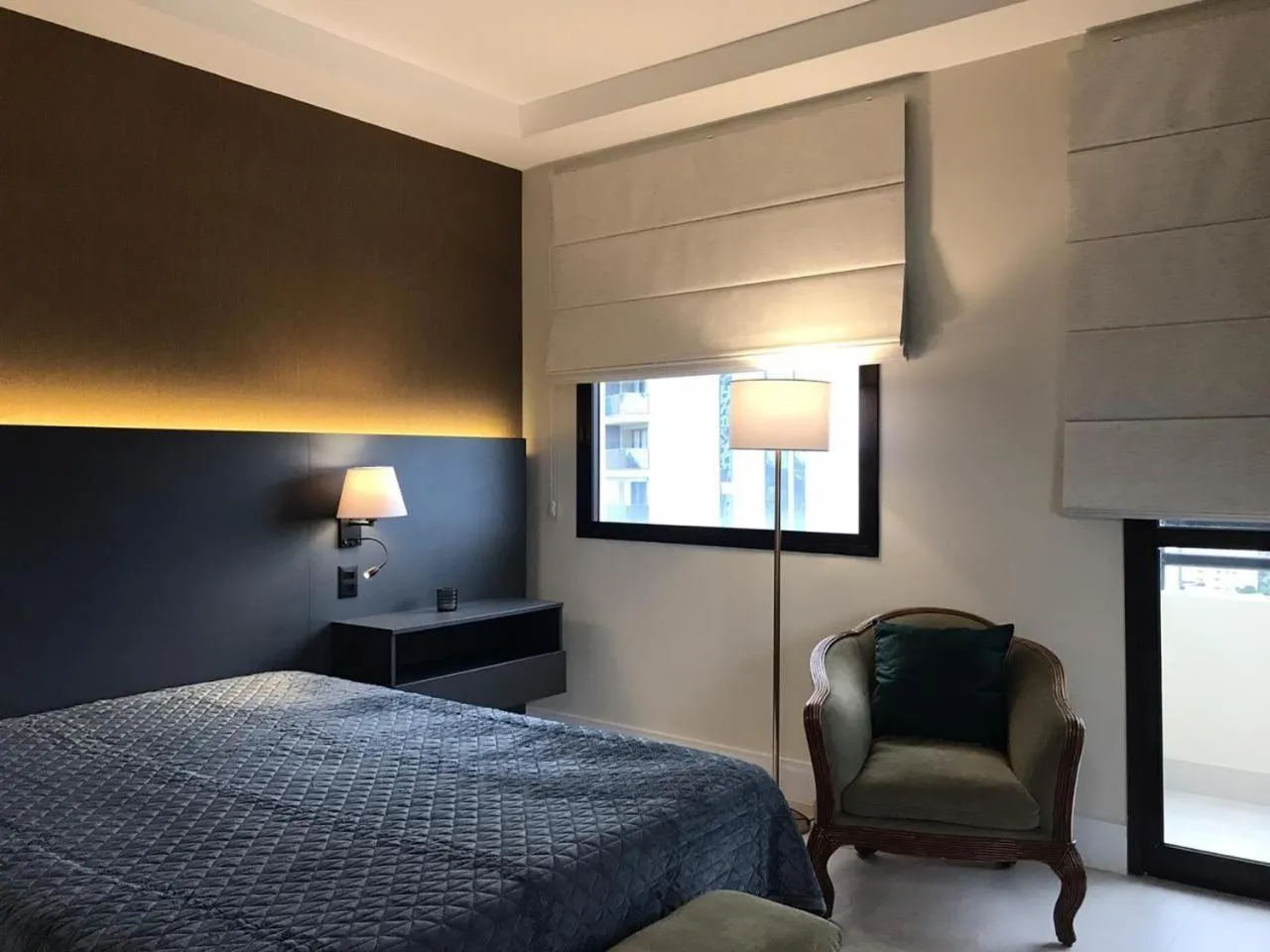 Bed in Q-Flat Hotel - Faria Lima