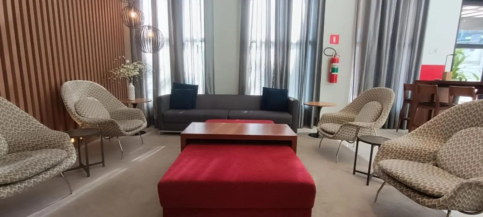 Communal lounge/ TV room in Q-Flat Hotel - Faria Lima