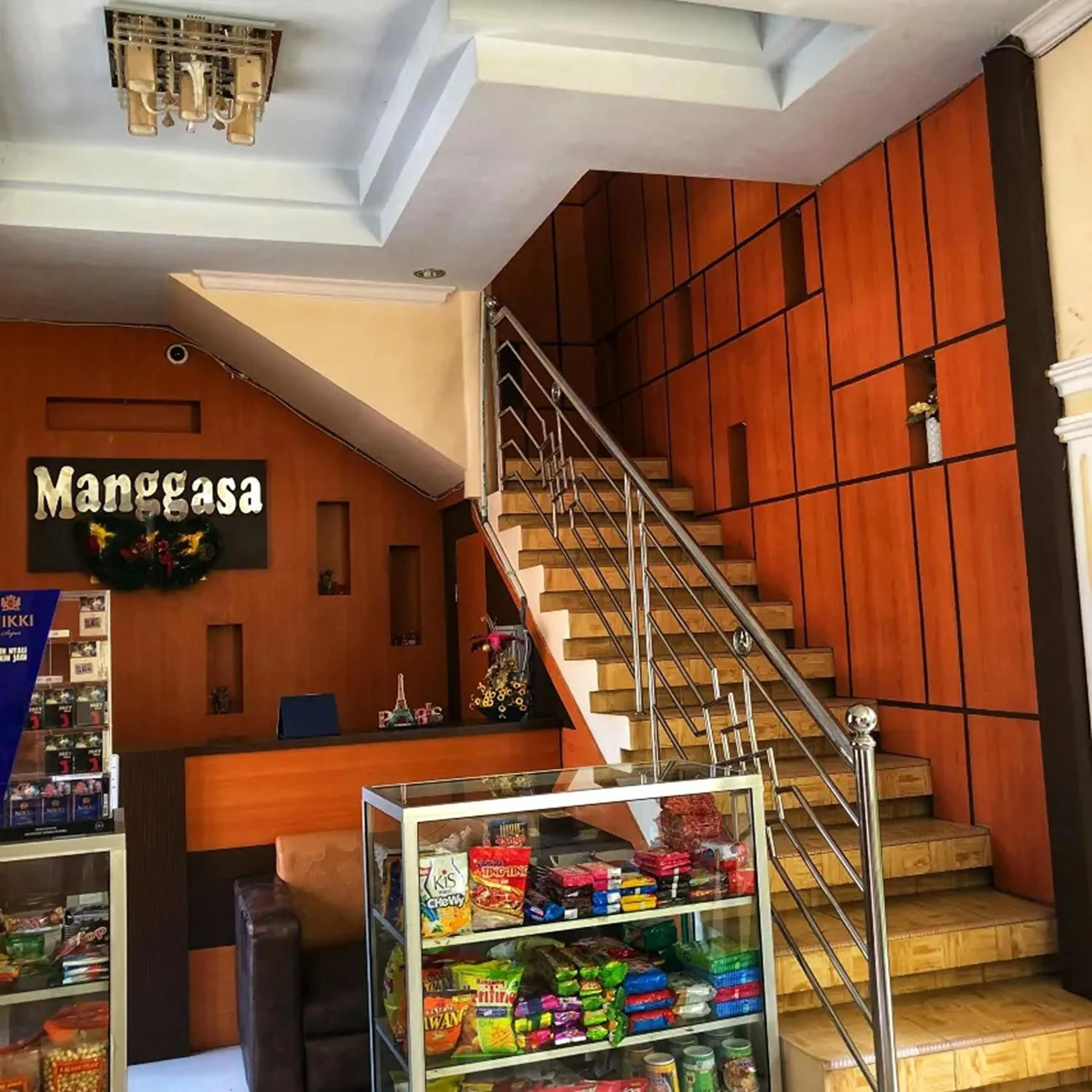 Lobby or reception in Hotel Manggasa Makale