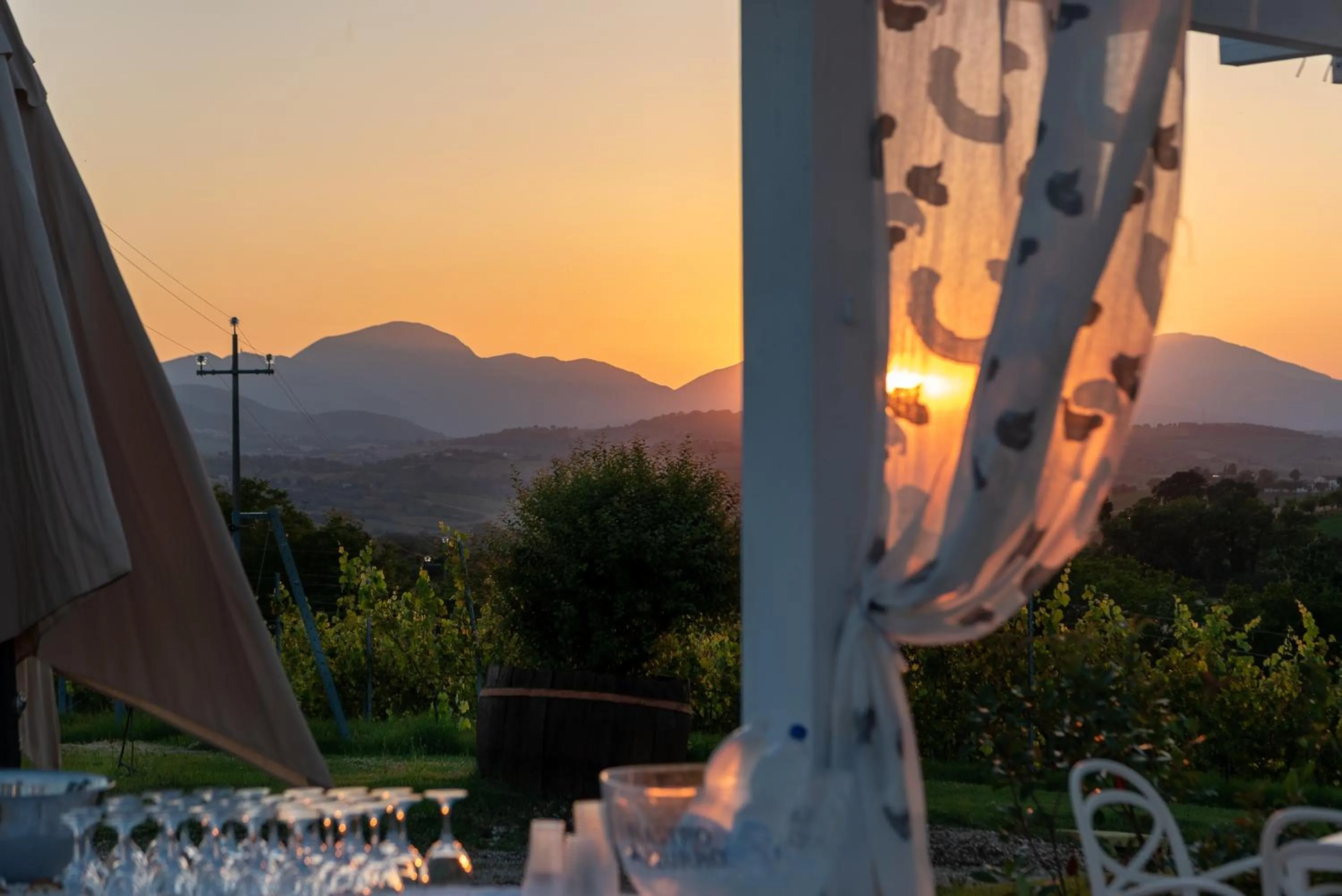 Sunset in Casa Grimaldi Hotel & Restaurant tre stelle S