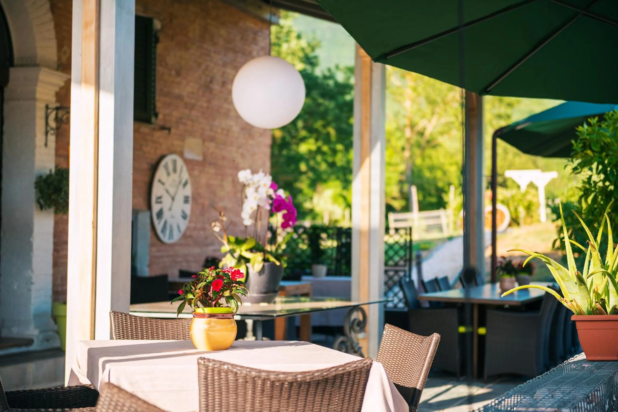 Patio in Casa Grimaldi Hotel & Restaurant tre stelle S