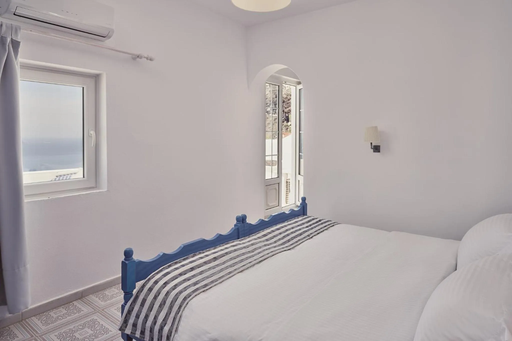 Bed in Amphitheater Cave Houses