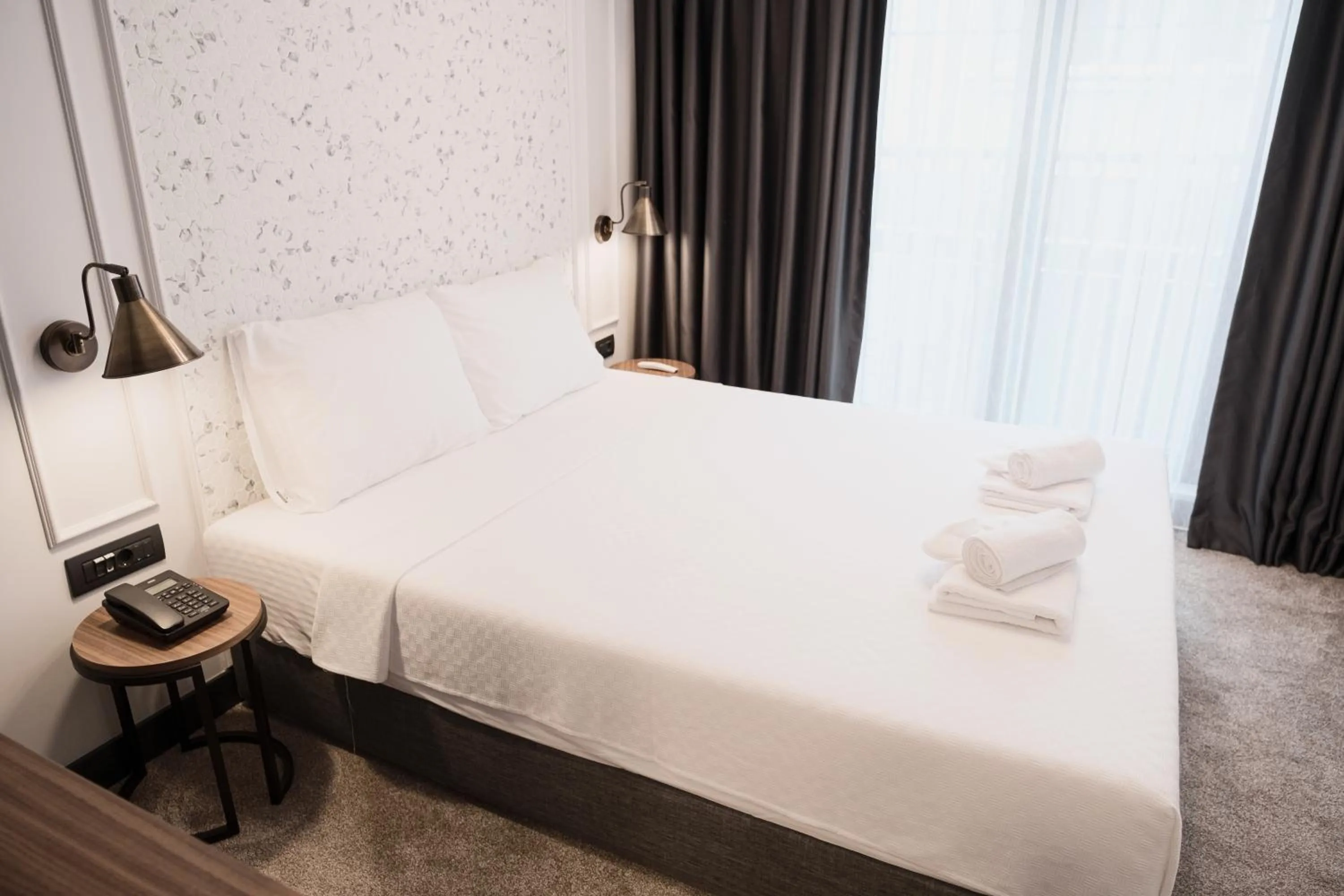 Bed in Persona Hotel Galata