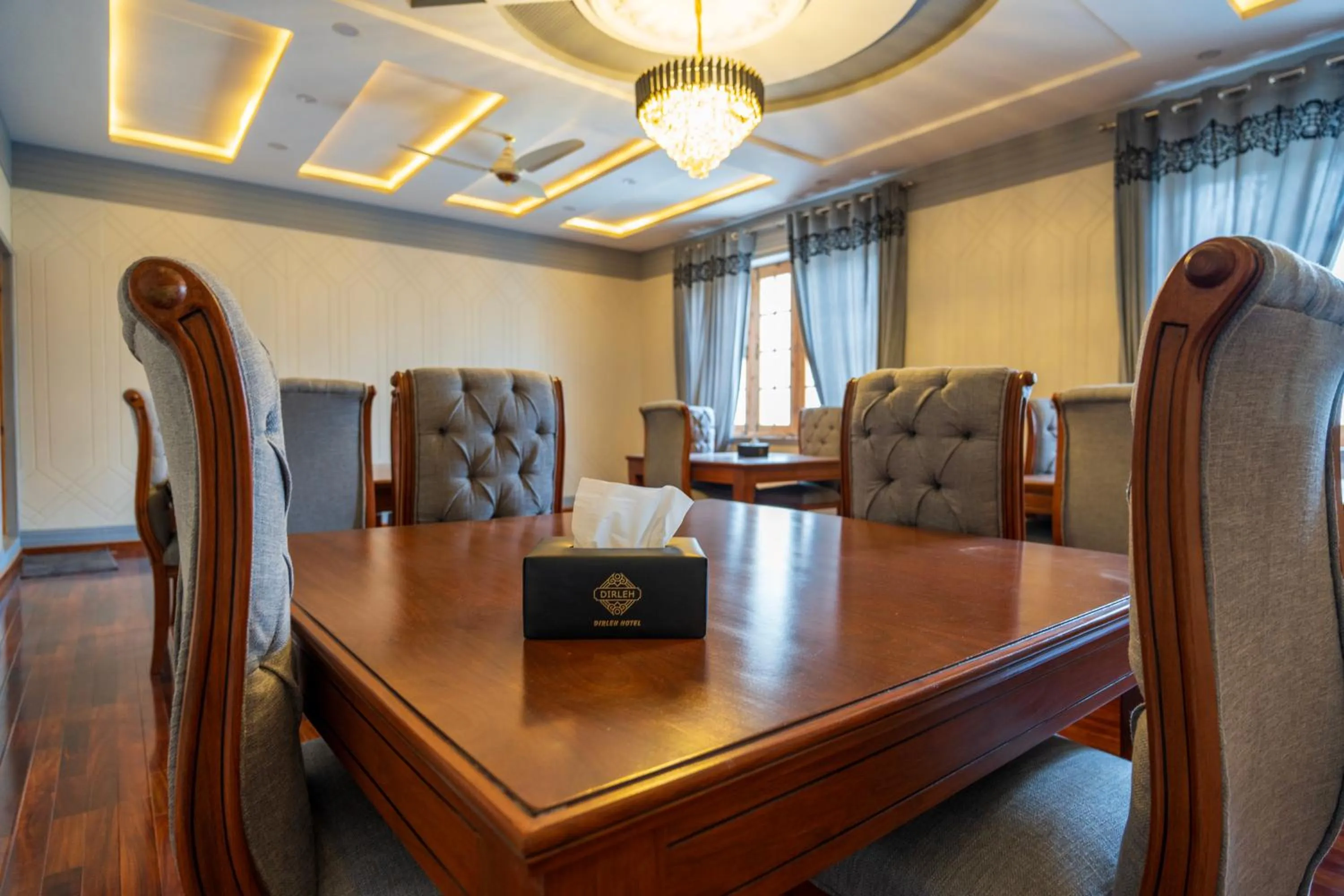 Dining area in Dirleh Hotel