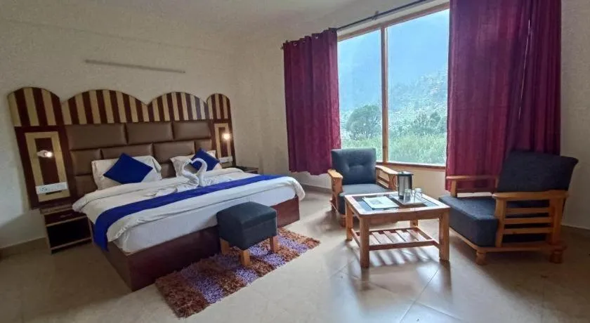 Bed in Hotel Sky Heaven