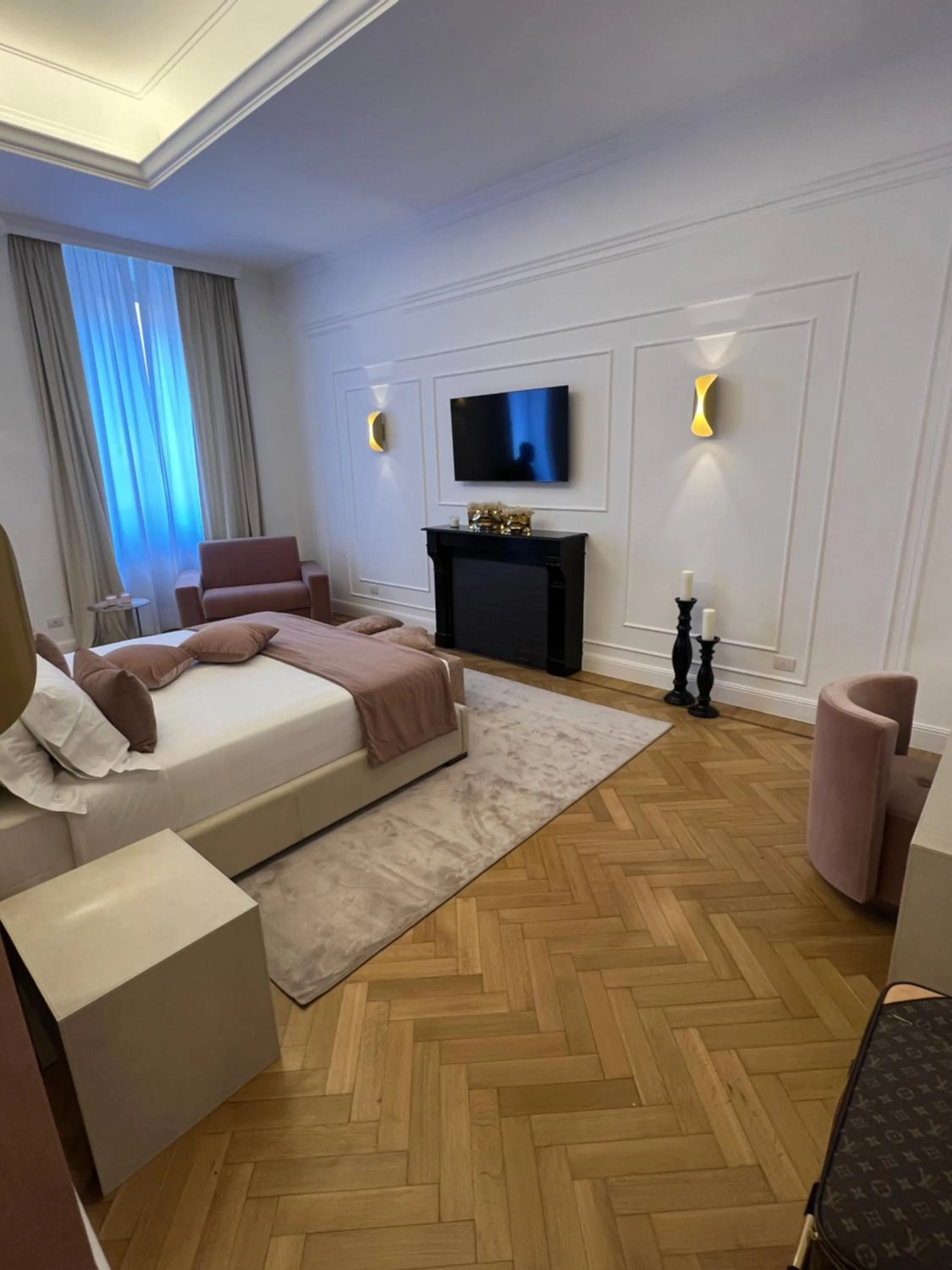 TV and multimedia, Bed in Màs Boutique Hotel Rome